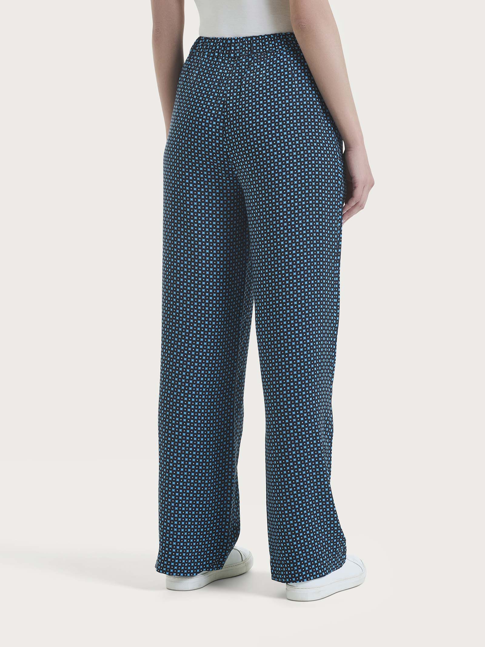 Ragno EcoSeta Ampio pantalone donna Aquarius viscosa