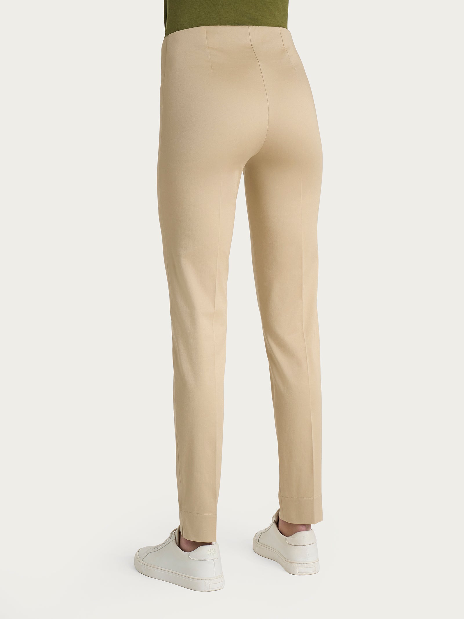 Ragno Satin Power Pantalone Sigaretta Irish Cream Cotone