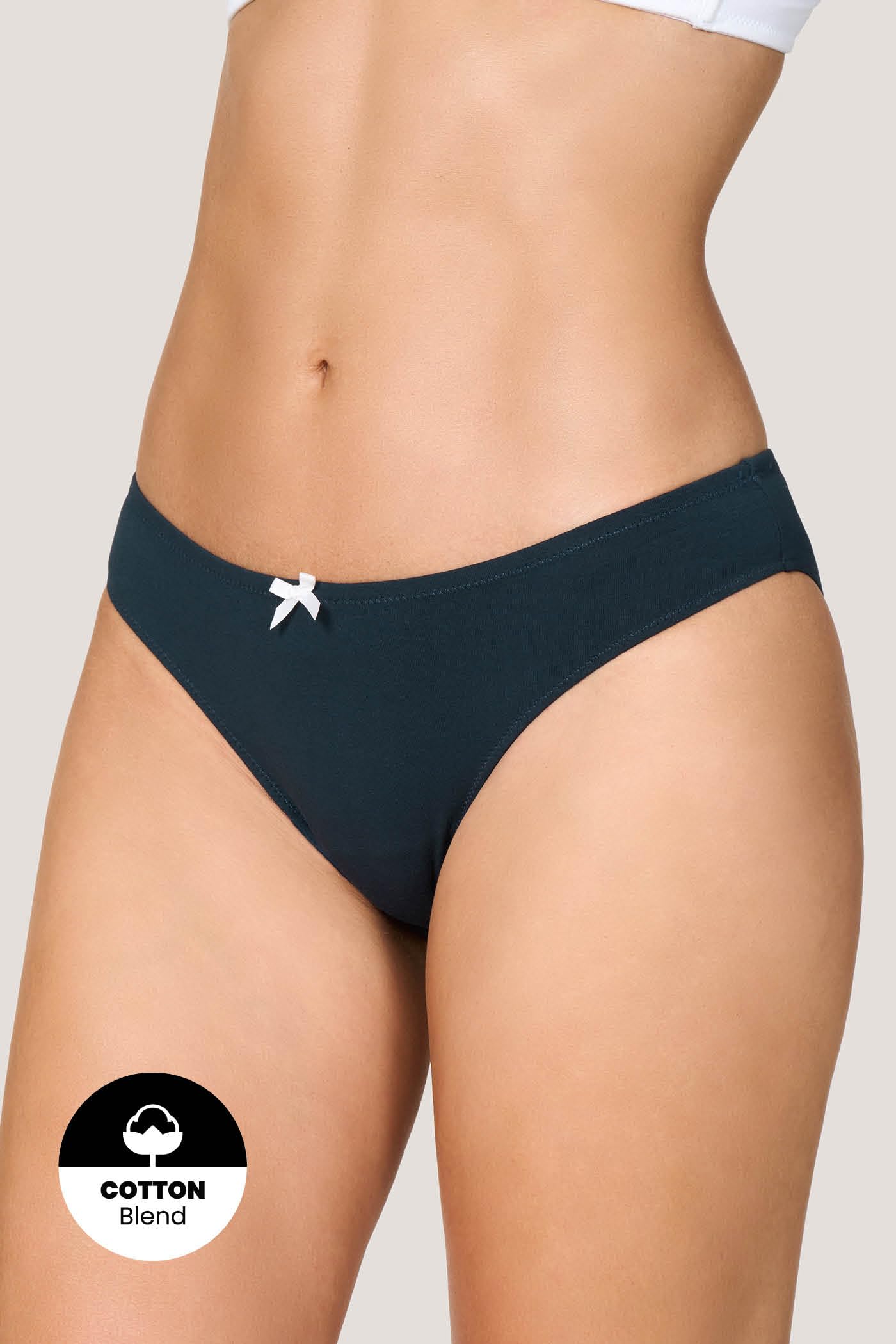 Goldenpoint Bow slip fianco basso cotone elasticizzato