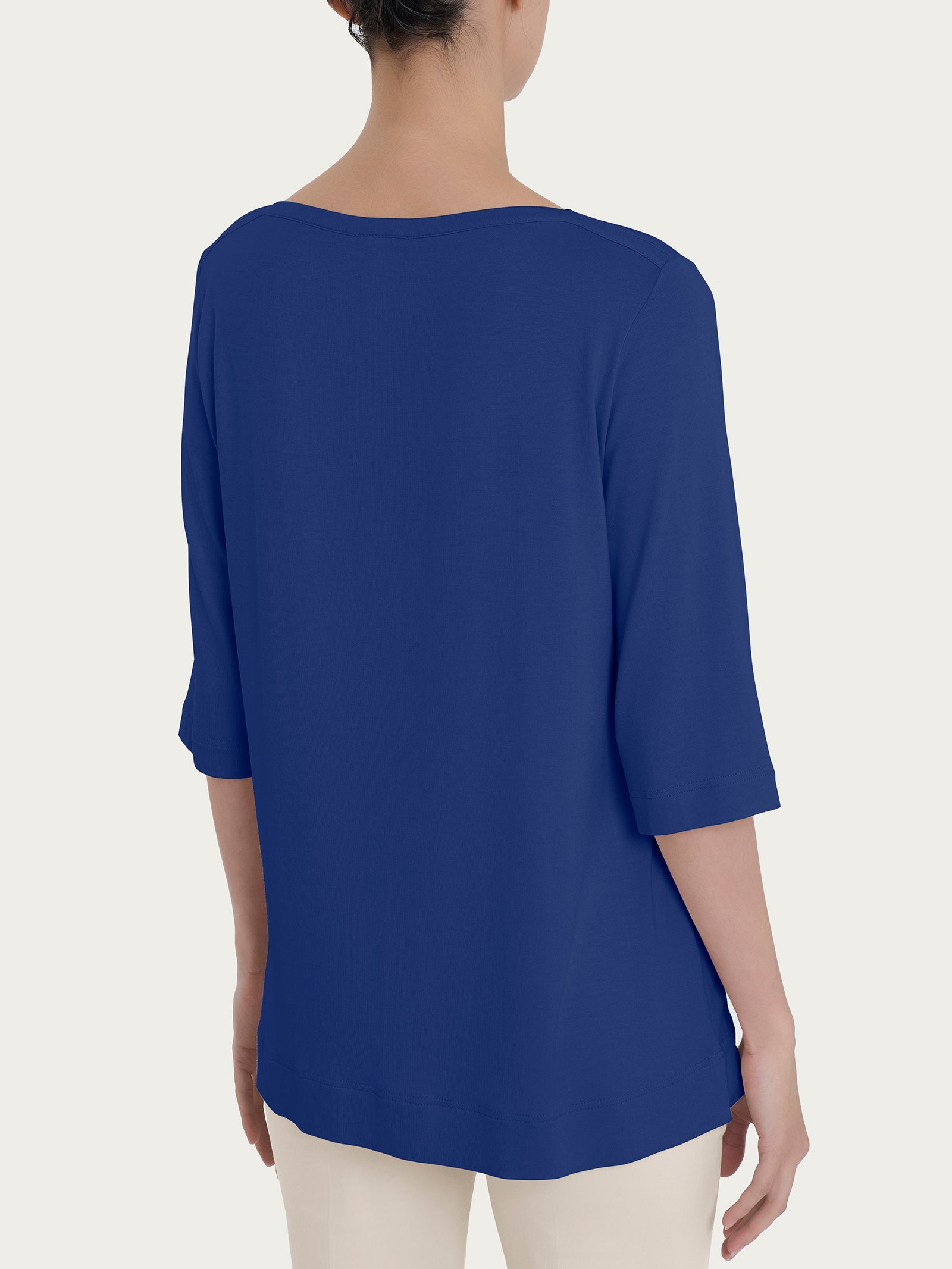 Ragno Viscosa Summer maglietta blueberry manica 3/4