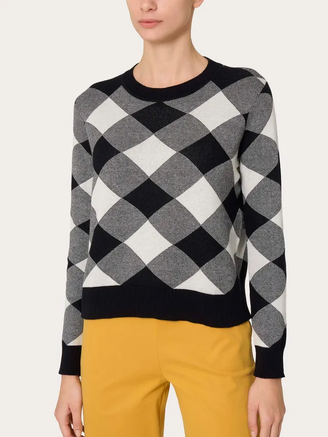 Ragno Winter Cotton maglia girocollo Fant. Nero cotone