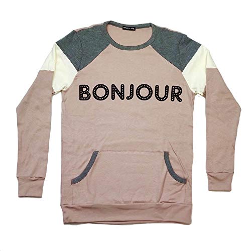 Lady C Bunjour Pigiama Lungo Donna Cotone Grigio M Caldo