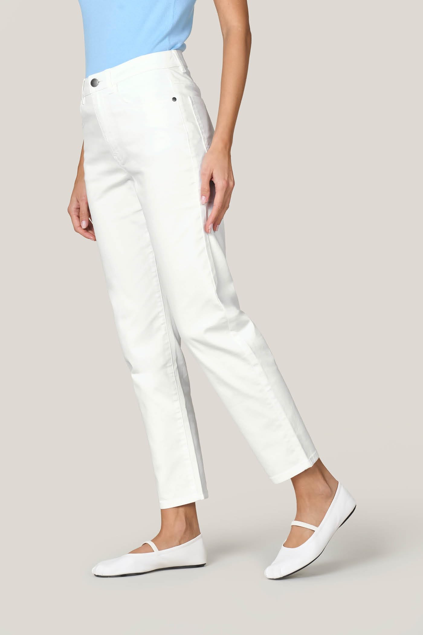 Goldenpoint jeans straight denim tasche donna
