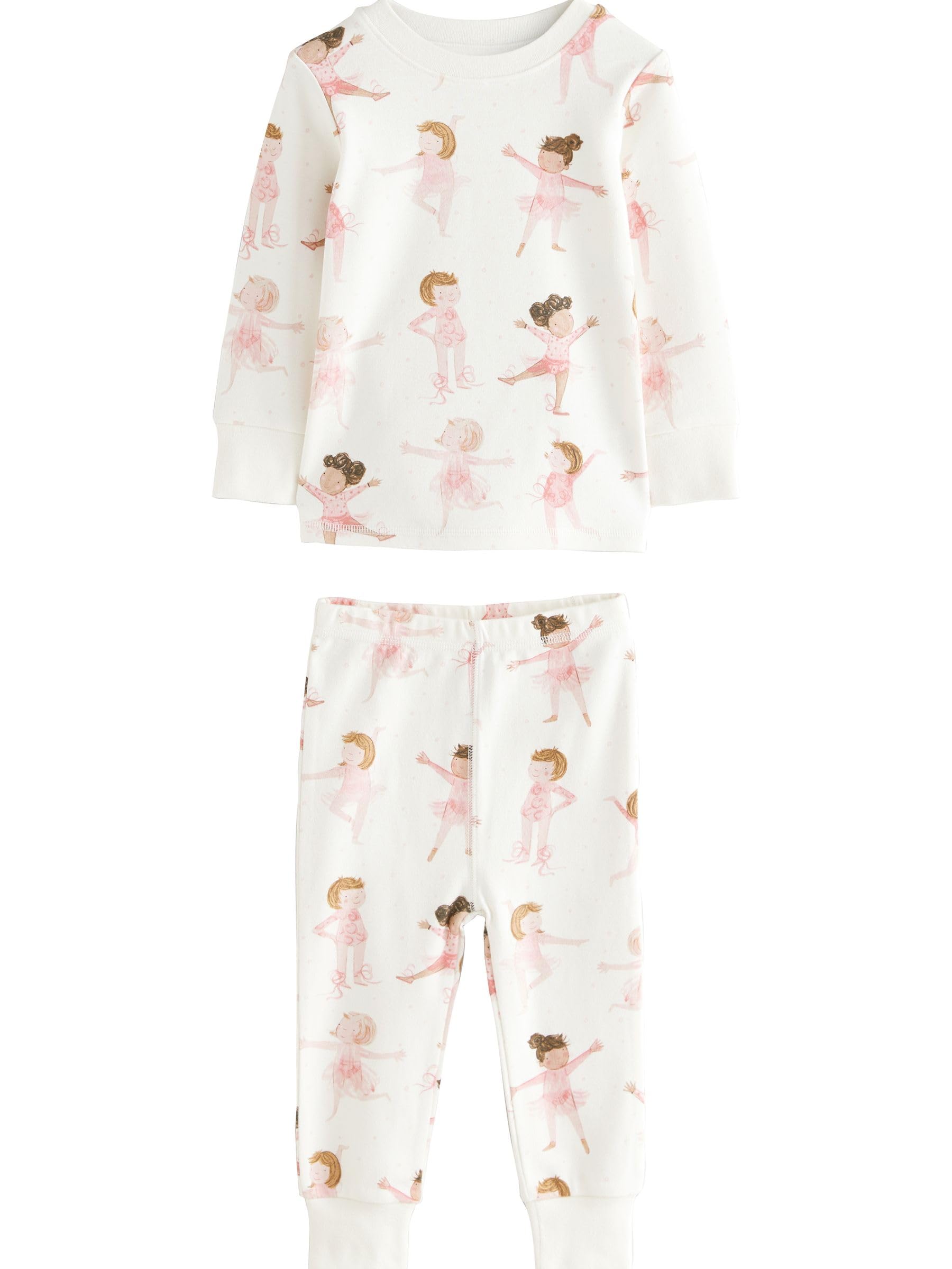 NEXT pigiami bambina 3 pezzi 140-146 cotone ballerina