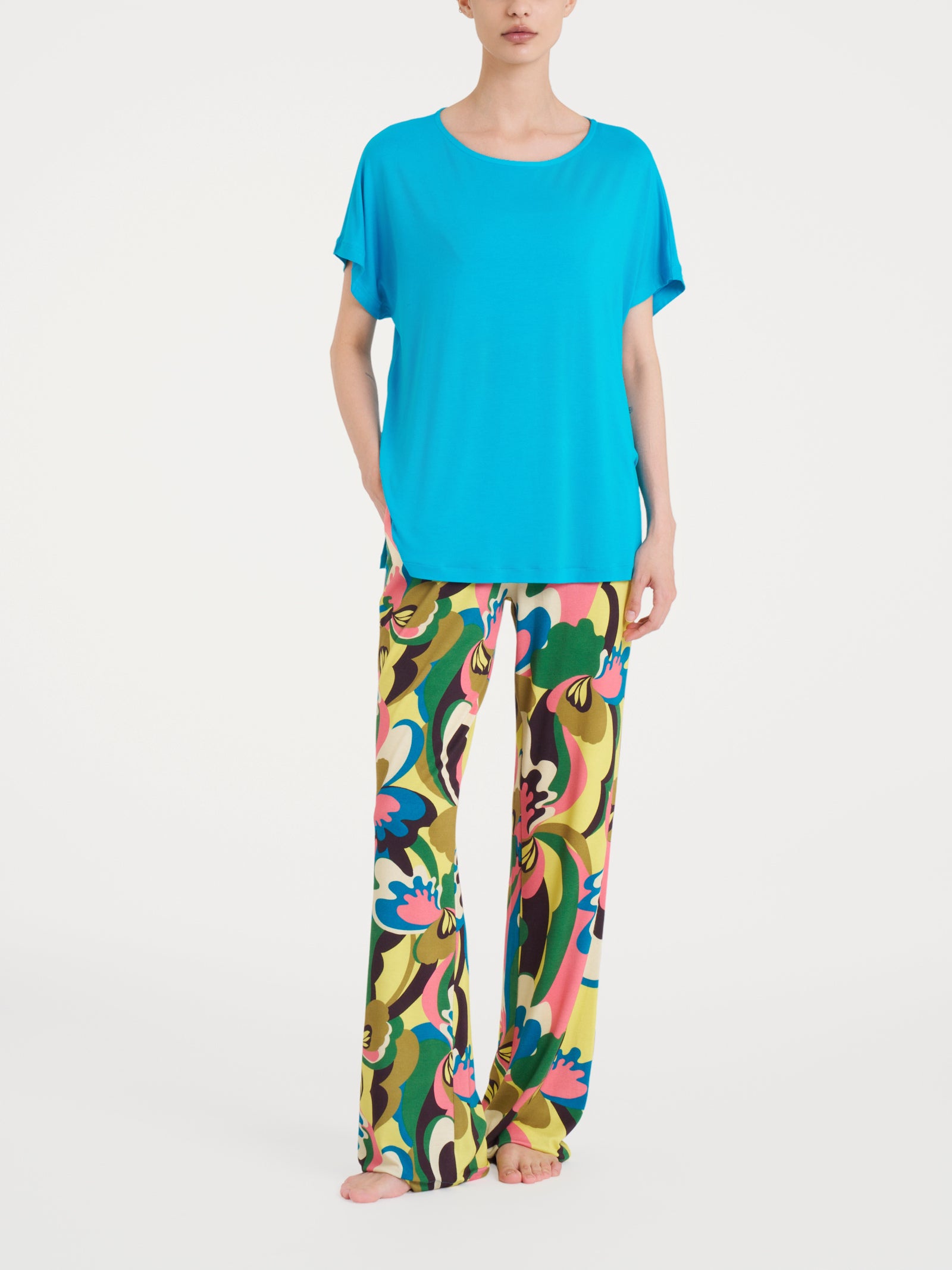 Ragno Viscosa Summer maglietta kimono Capri Breeze