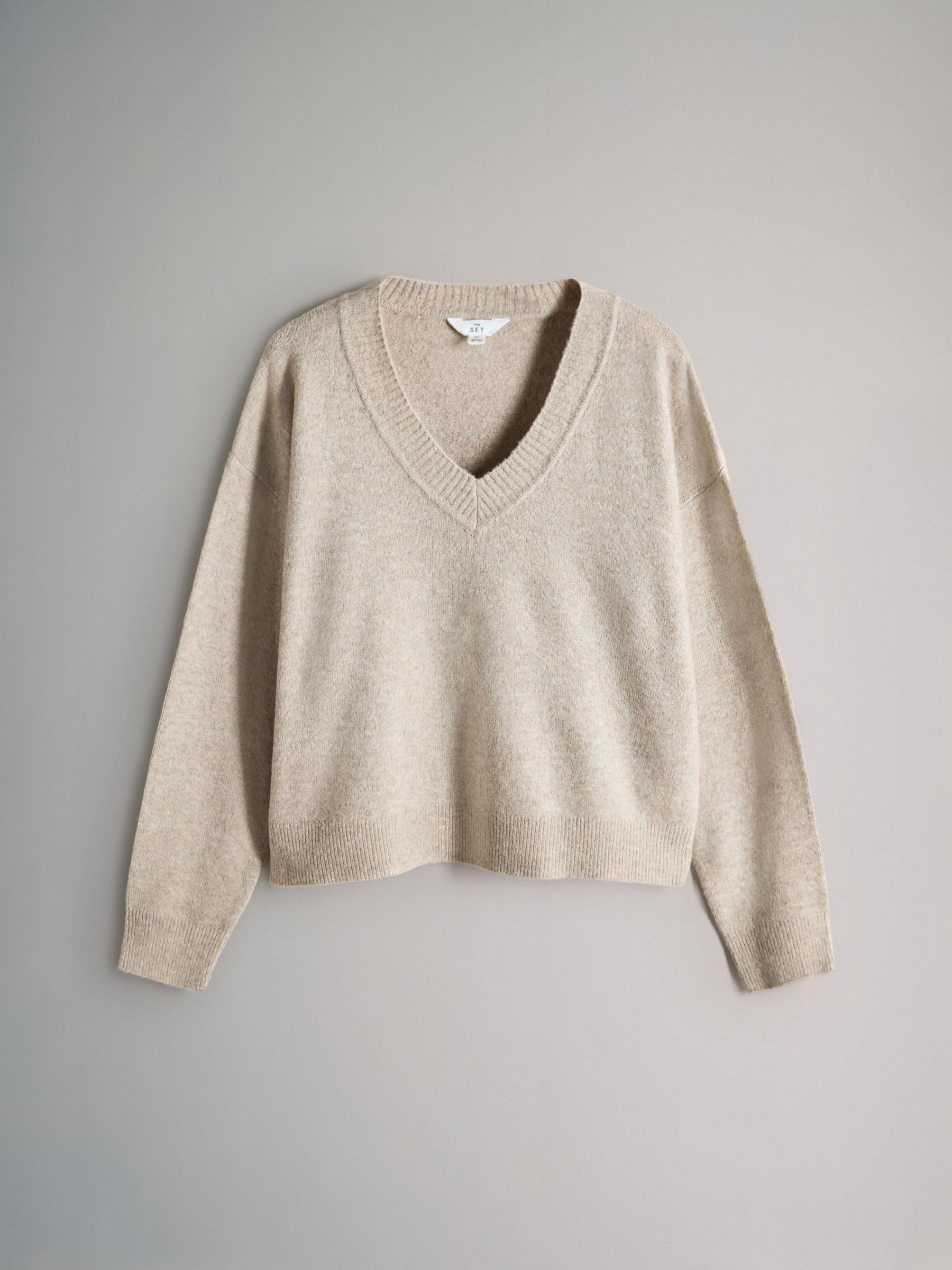 Geo Next The Set Maglioni Scollo a V in Lana donna x3