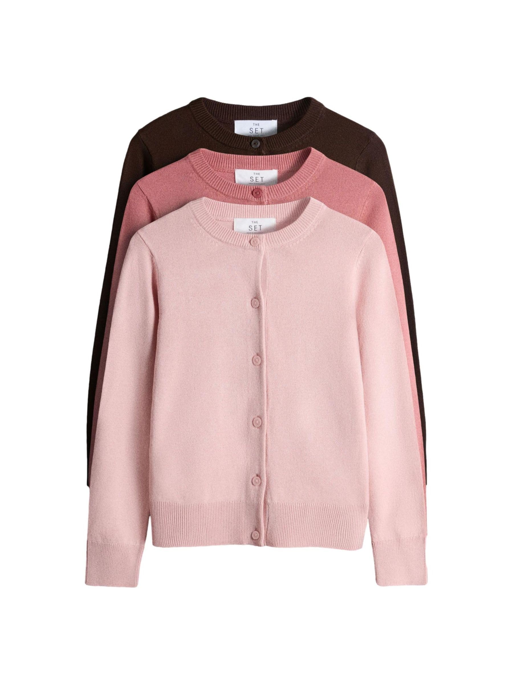 Next The Set cardigan bambina 3 pezzi in maglia