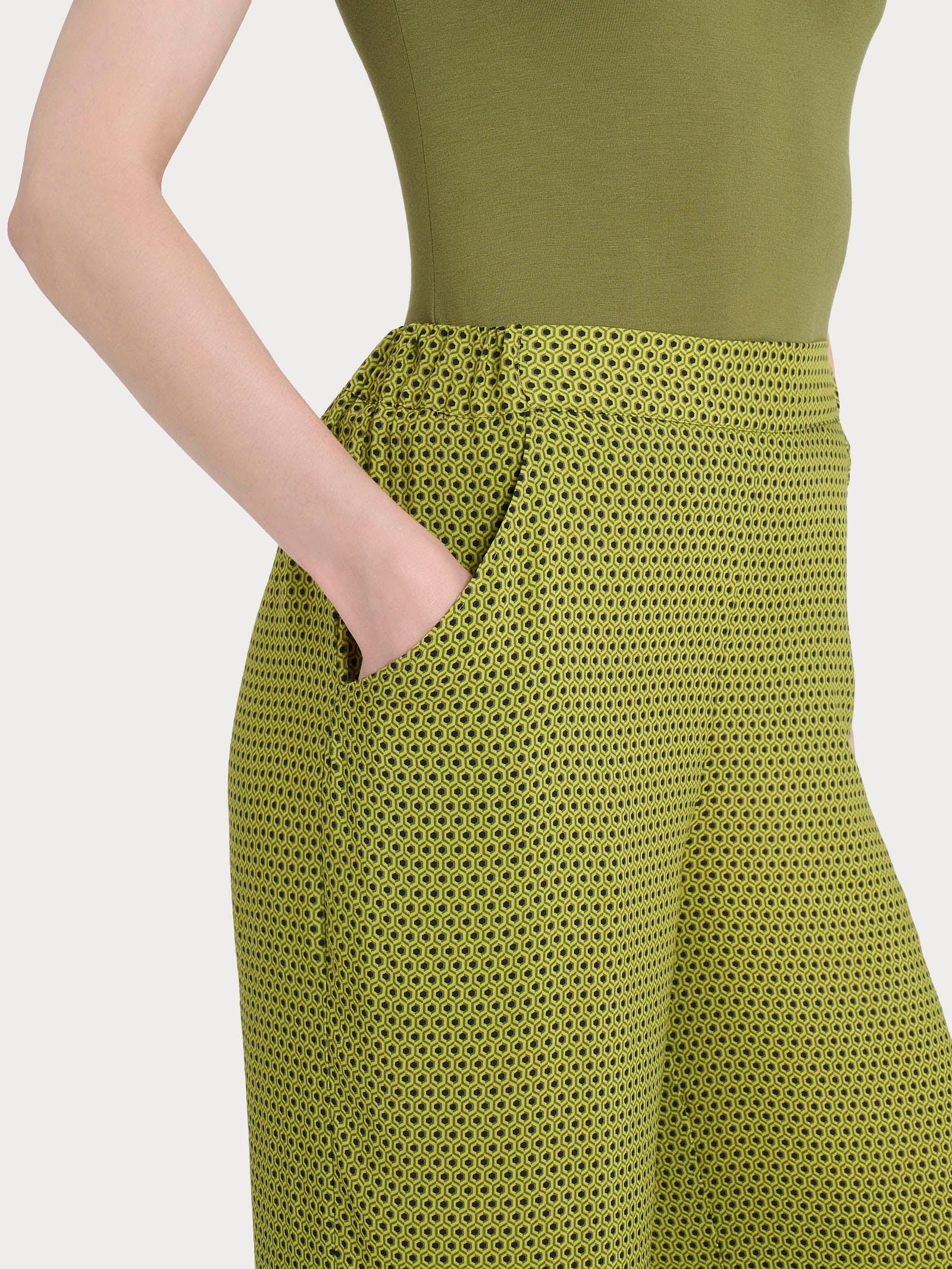 Ragno EcoSeta pantalone ampio Sphagnum viscosa