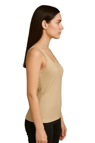 Lady C Canotta Donna Micromodal Spalla Larga Comoda