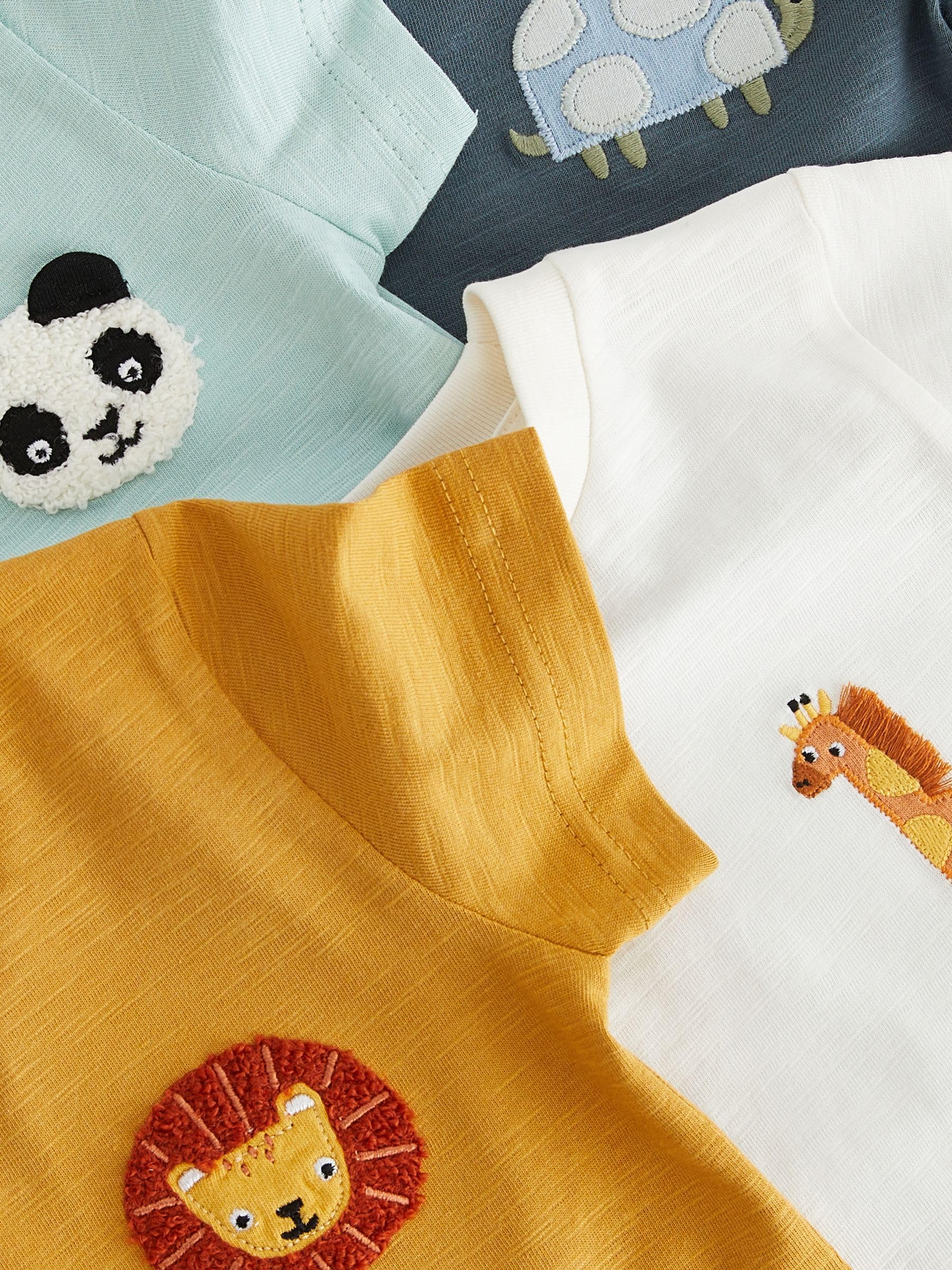 Geo Next t-shirt ragazzo cotone 4 pezzi manica corta