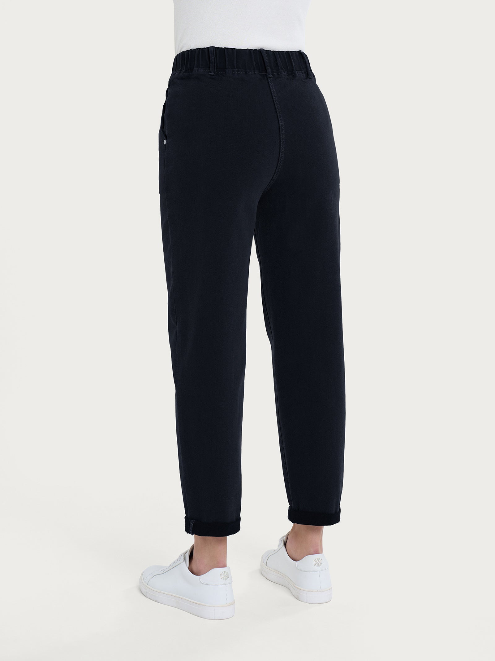 Ragno Super Denim Jeans Carota Nero Elasticizzato Tasche