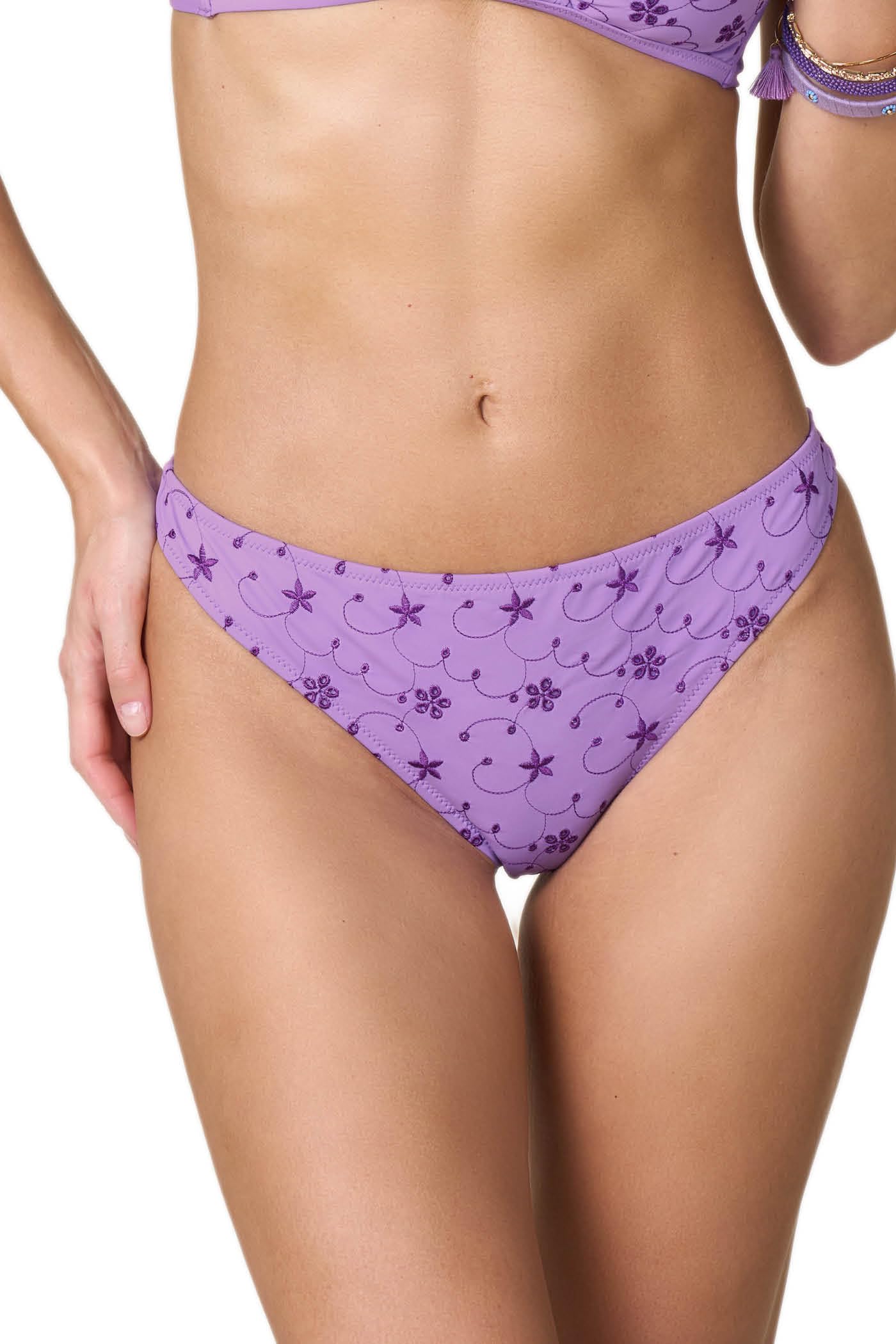 Goldenpoint Sangallo Double Brasiliana Slip Bikini Fianco Basso