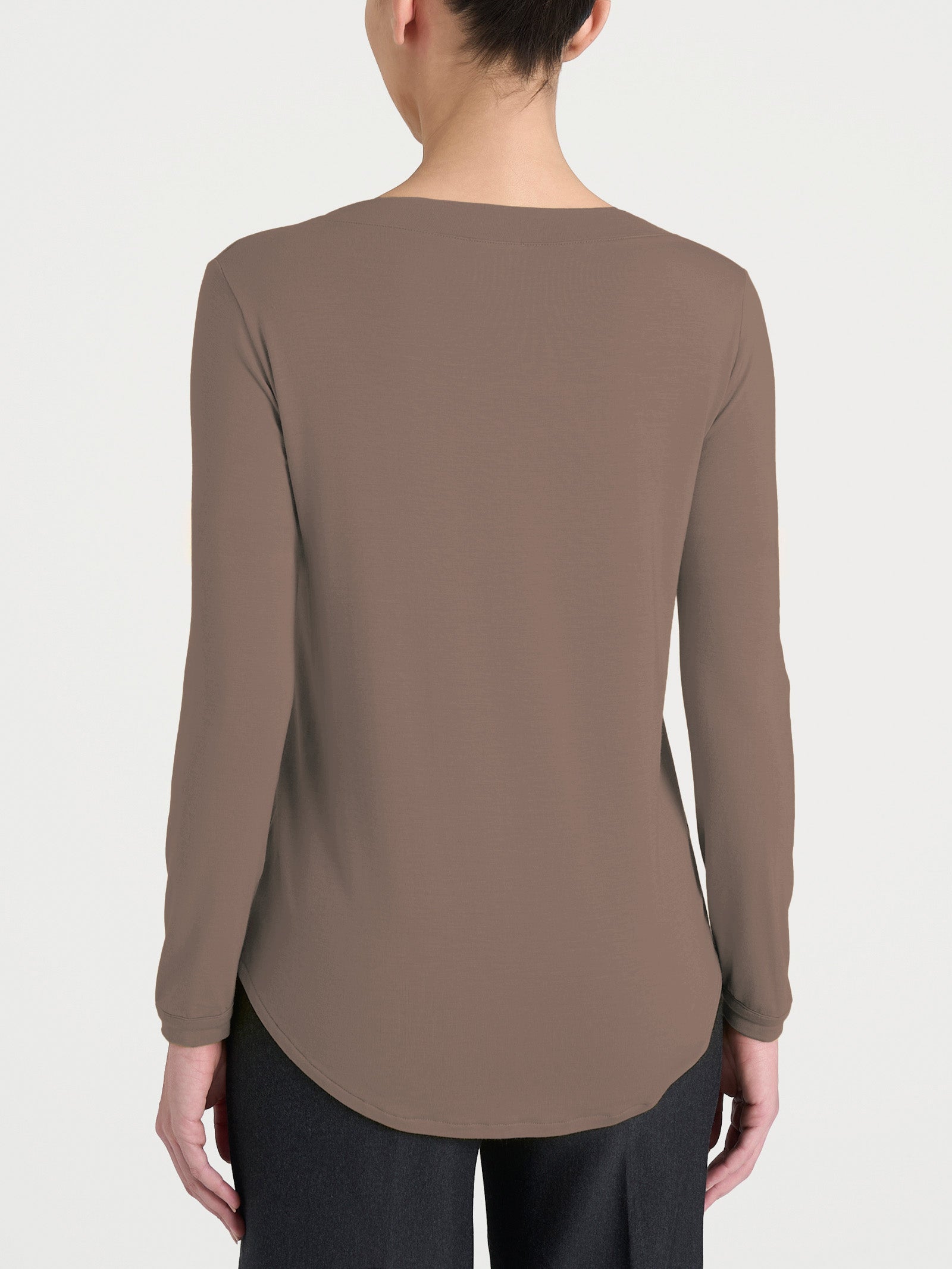 Ragno Eco Viscosa maglietta donna Pine Bark