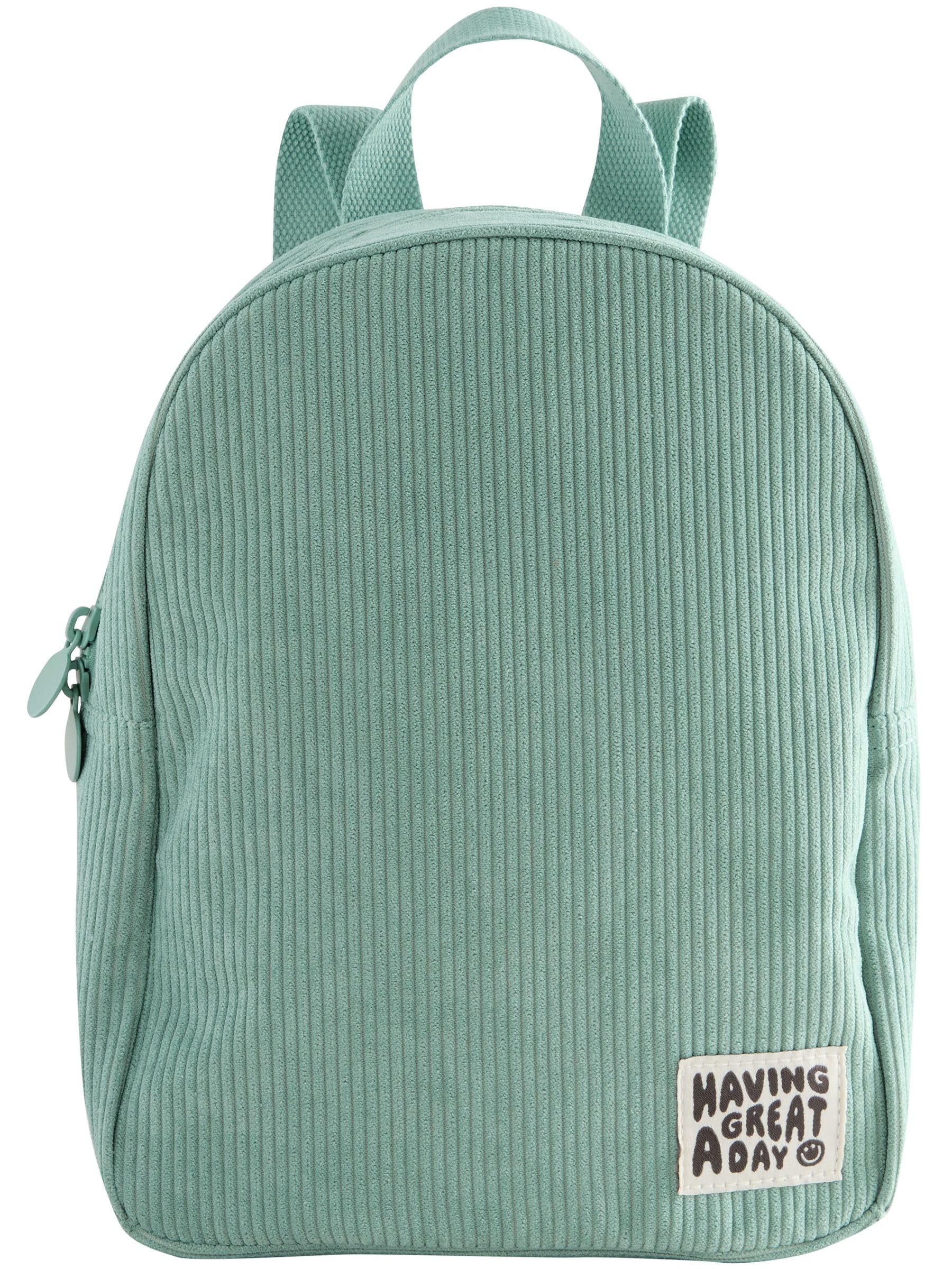 Next Zaino Mostro Bambino Blue Cord in Velluto