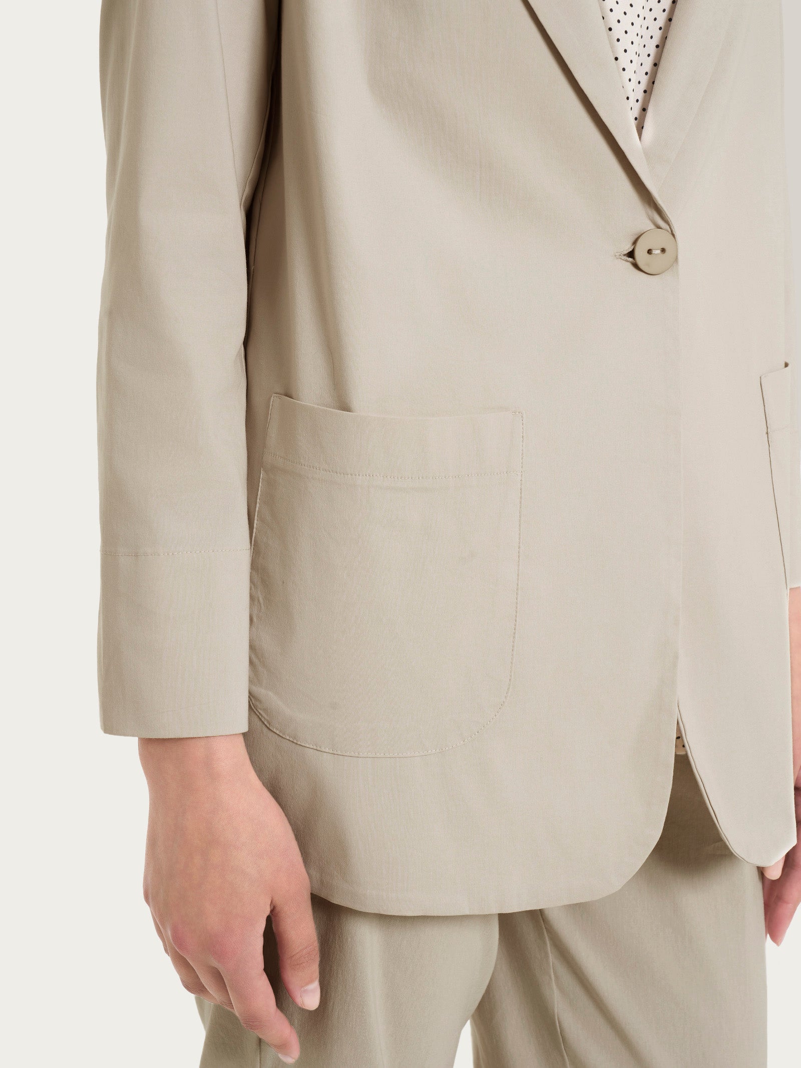 Ragno Super Fresh Crockery blazer donna destrutturato