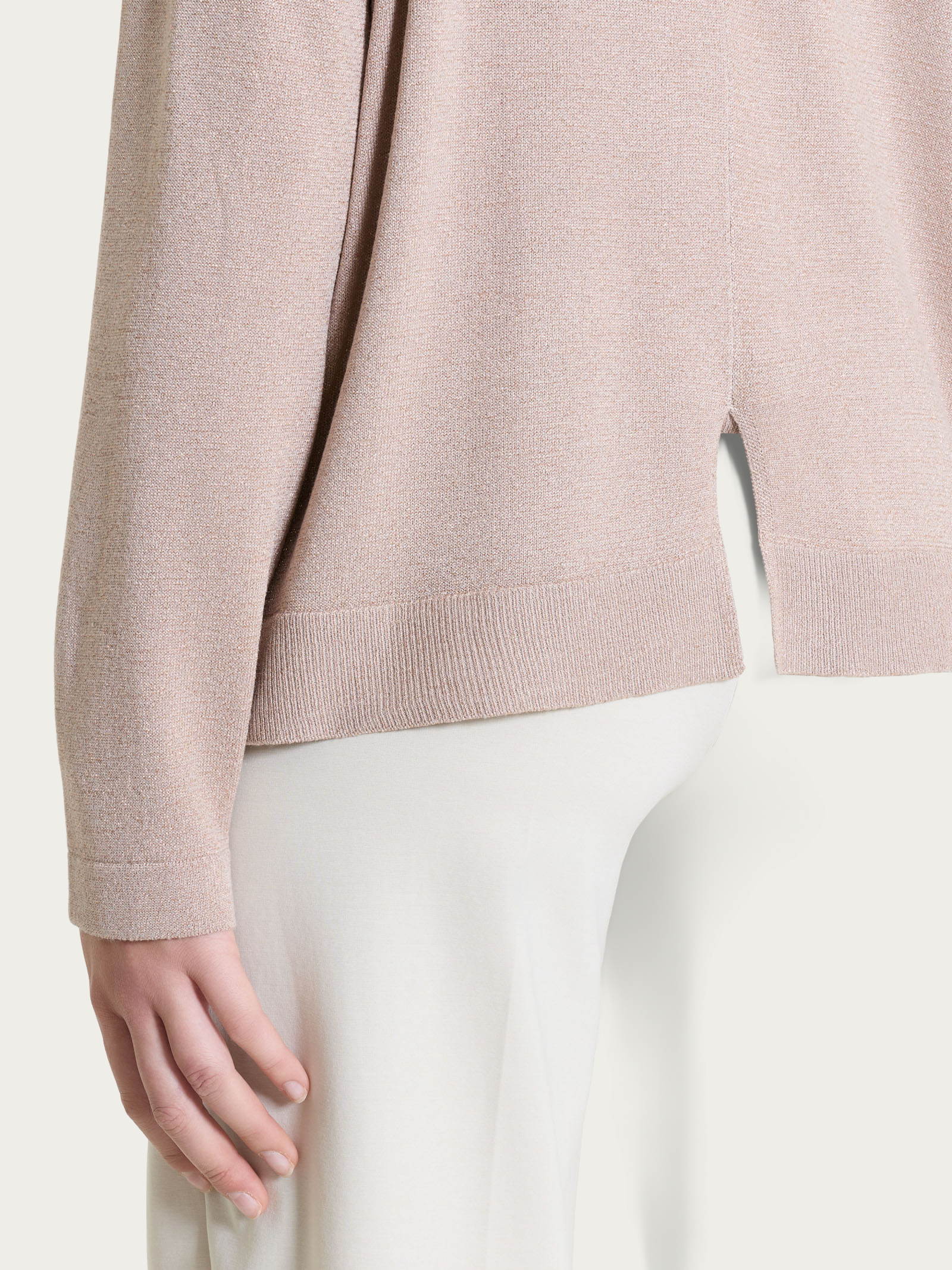 Ragno Summertime Cardigan lurex Sphinx aperto manica lunga