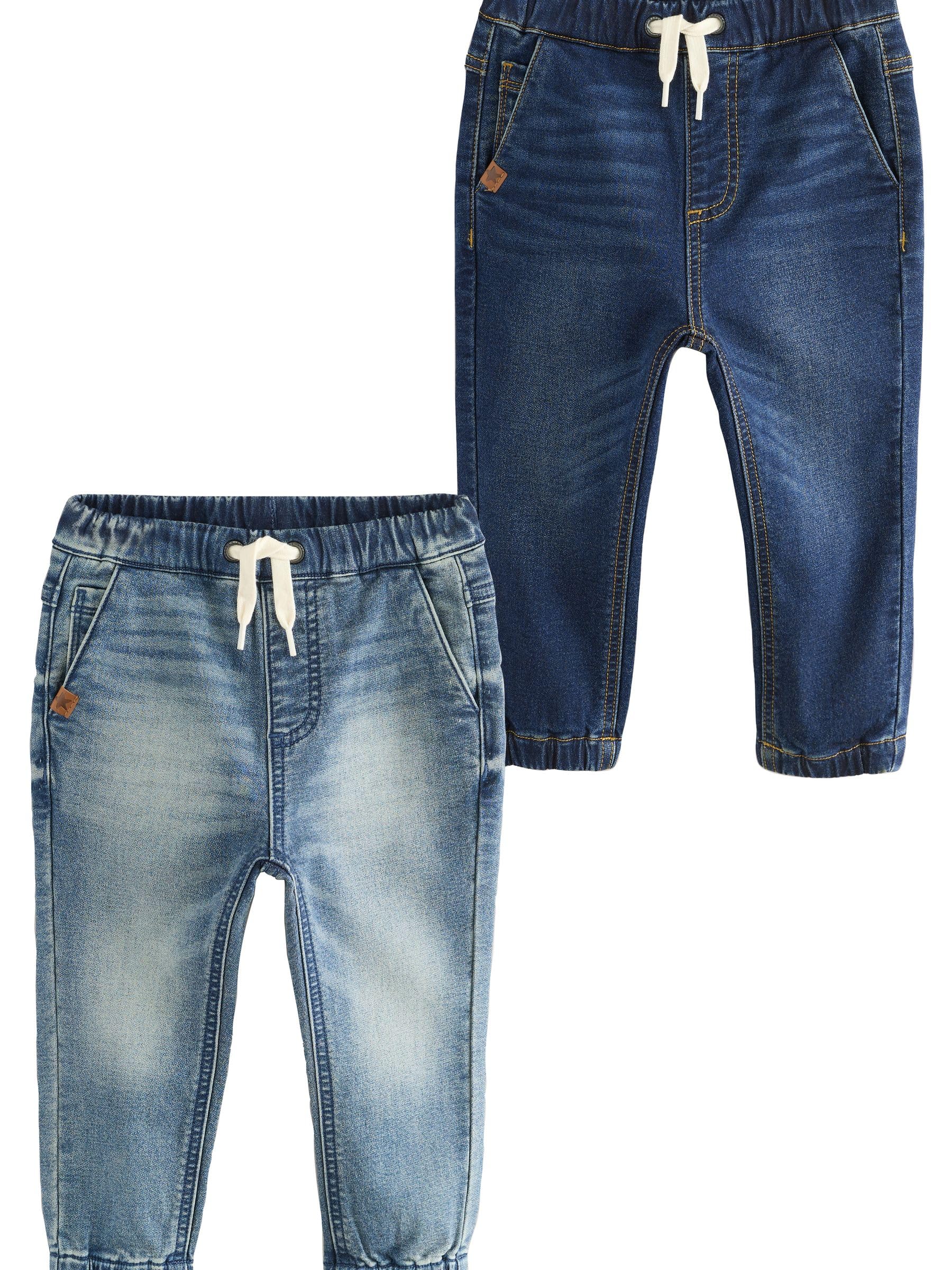 Next Jeans Jogging Bimbo 5-6 Anni Cotone 2 Pezzi