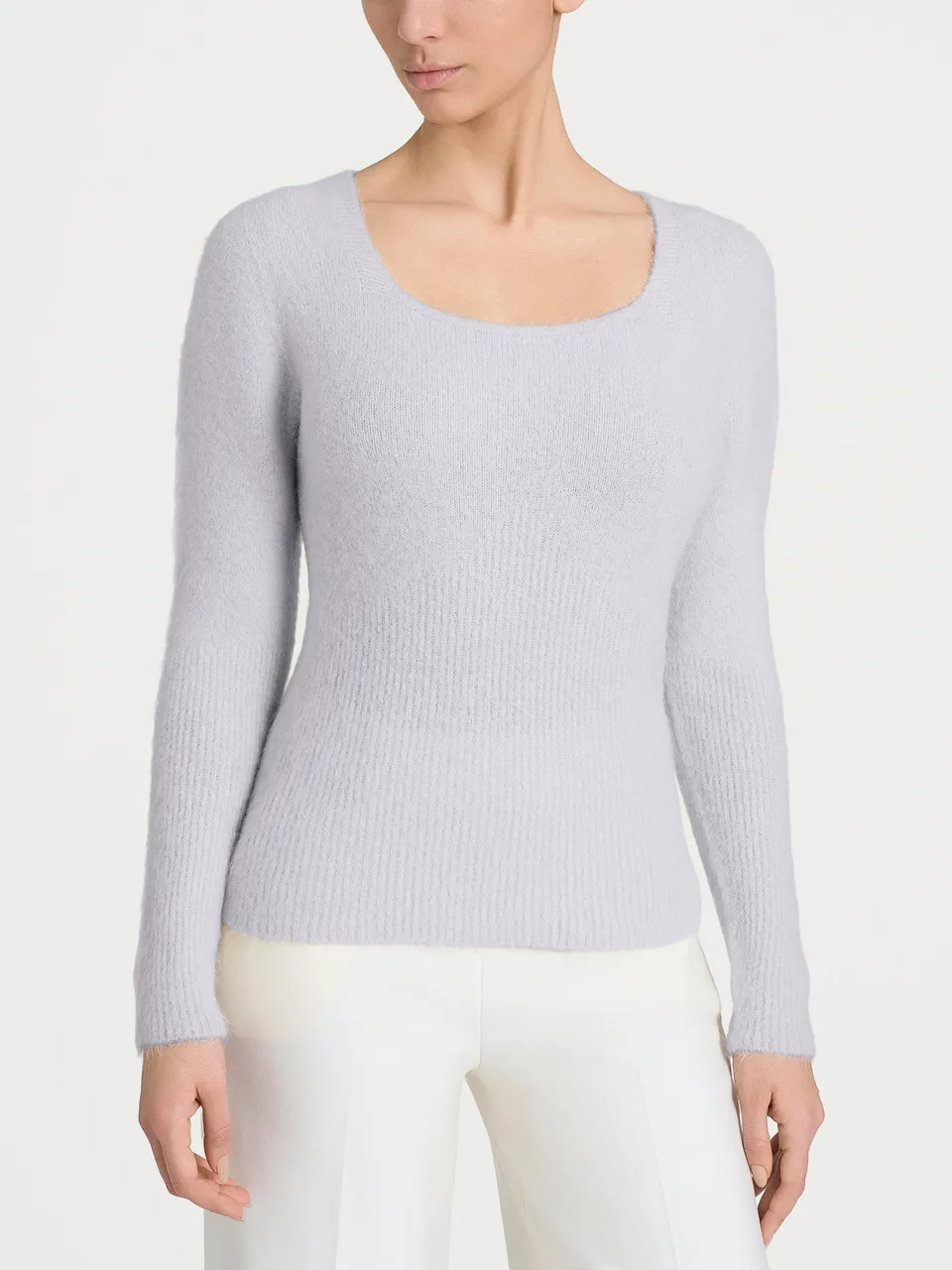 Ragno Merino Soft Madonna grigio maglia alpaca