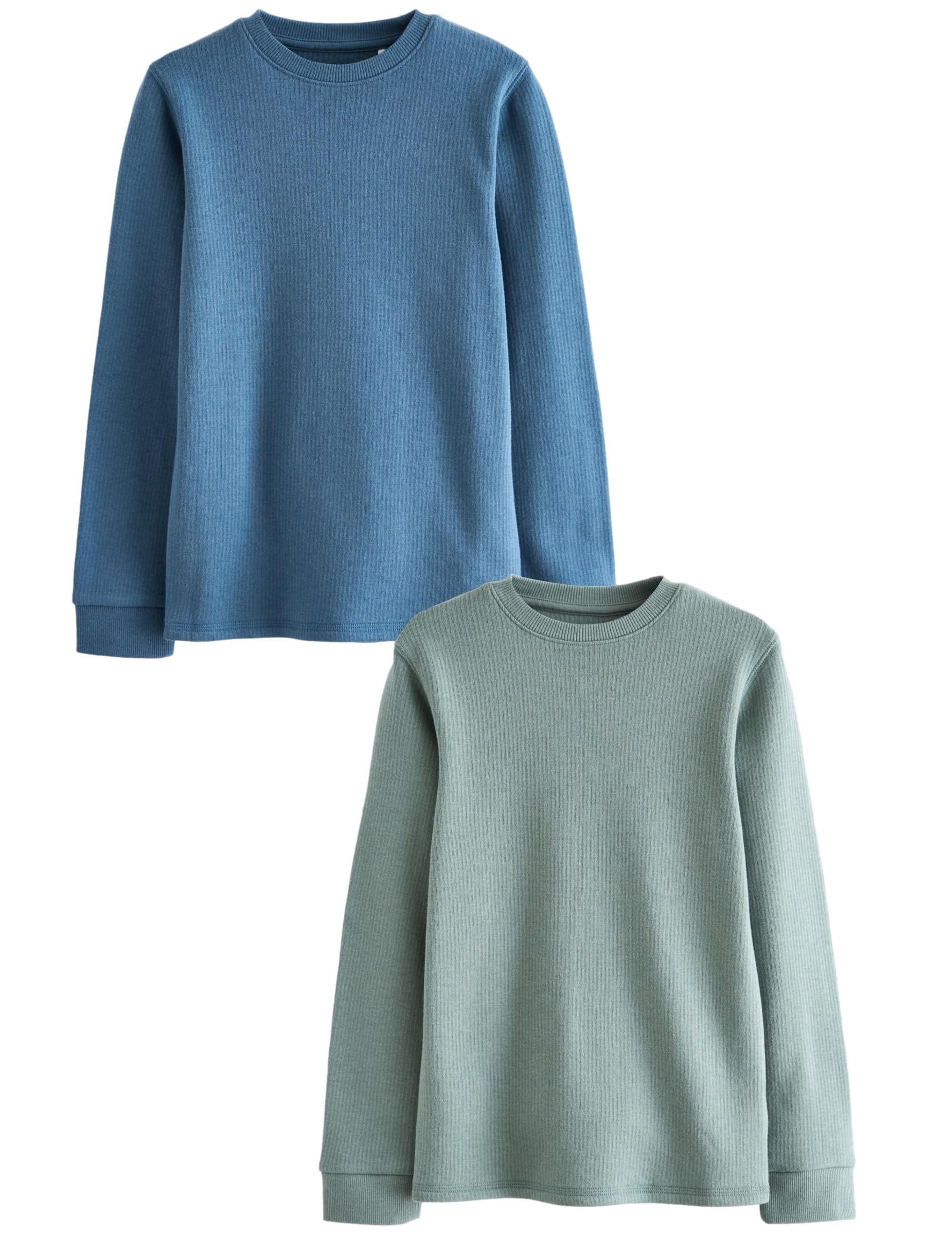 Geo Next Maglia Termica Maniche Lunghe Bambino 2 Pezzi Cotone
