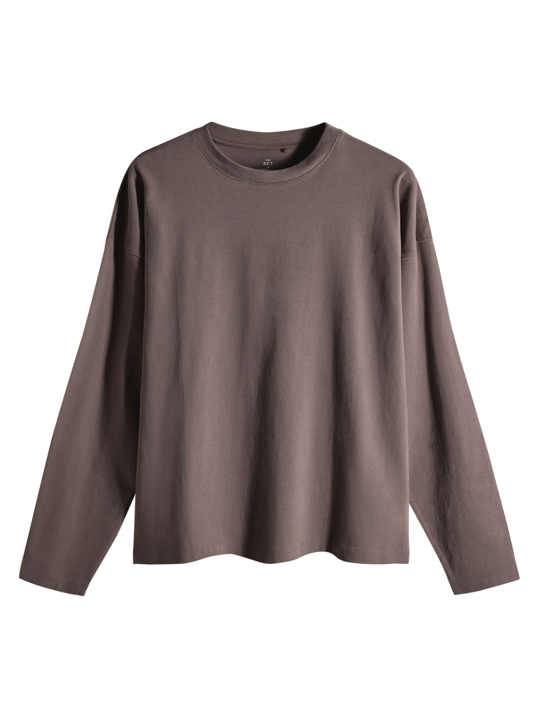 Next The Set T-Shirt Donna Manica Lunga Confezione da 5 Comoda