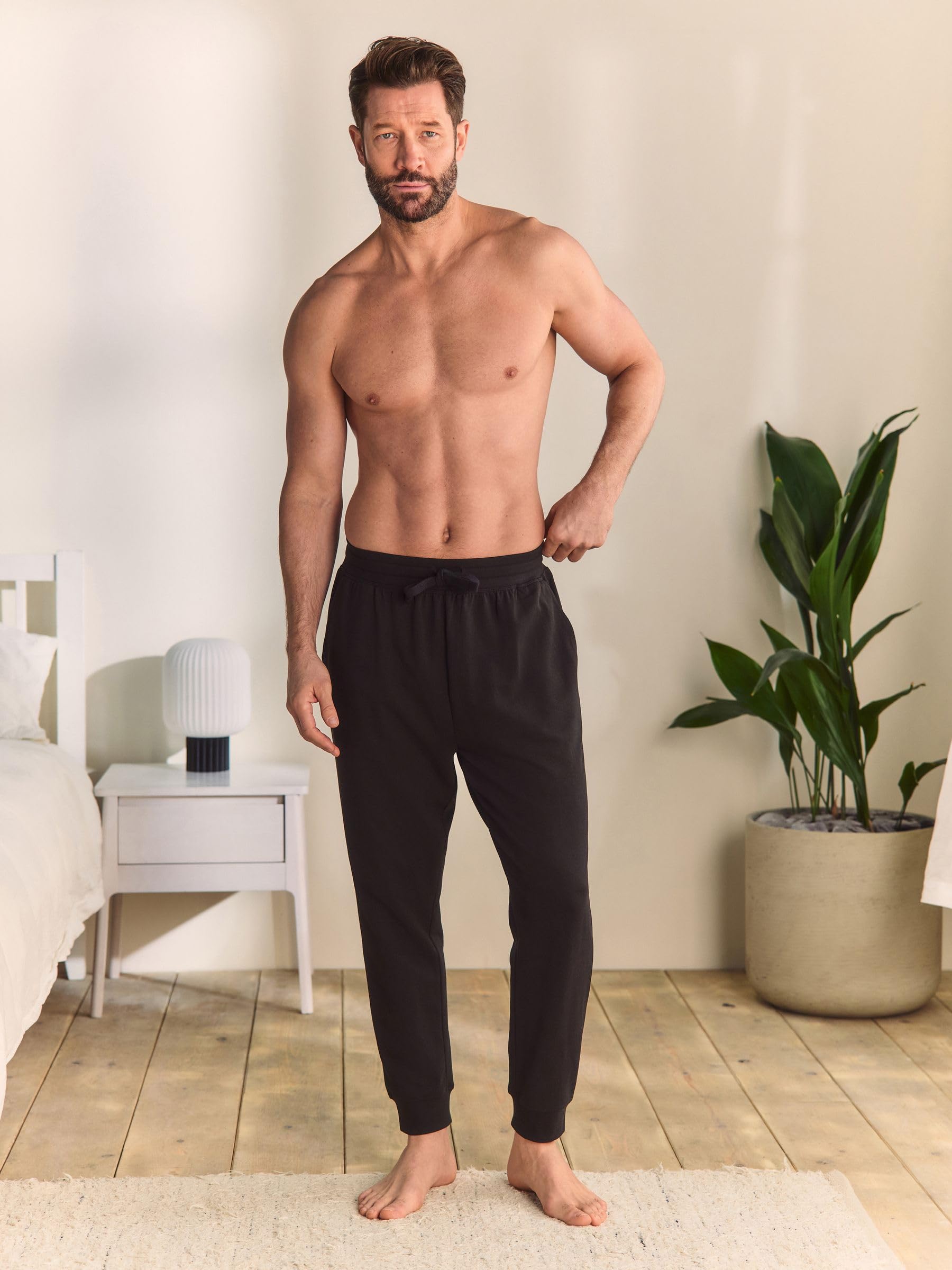Next Pantaloni Jogging Uomo Leggeri Caviglie Elasticizzate 2 Pezzi