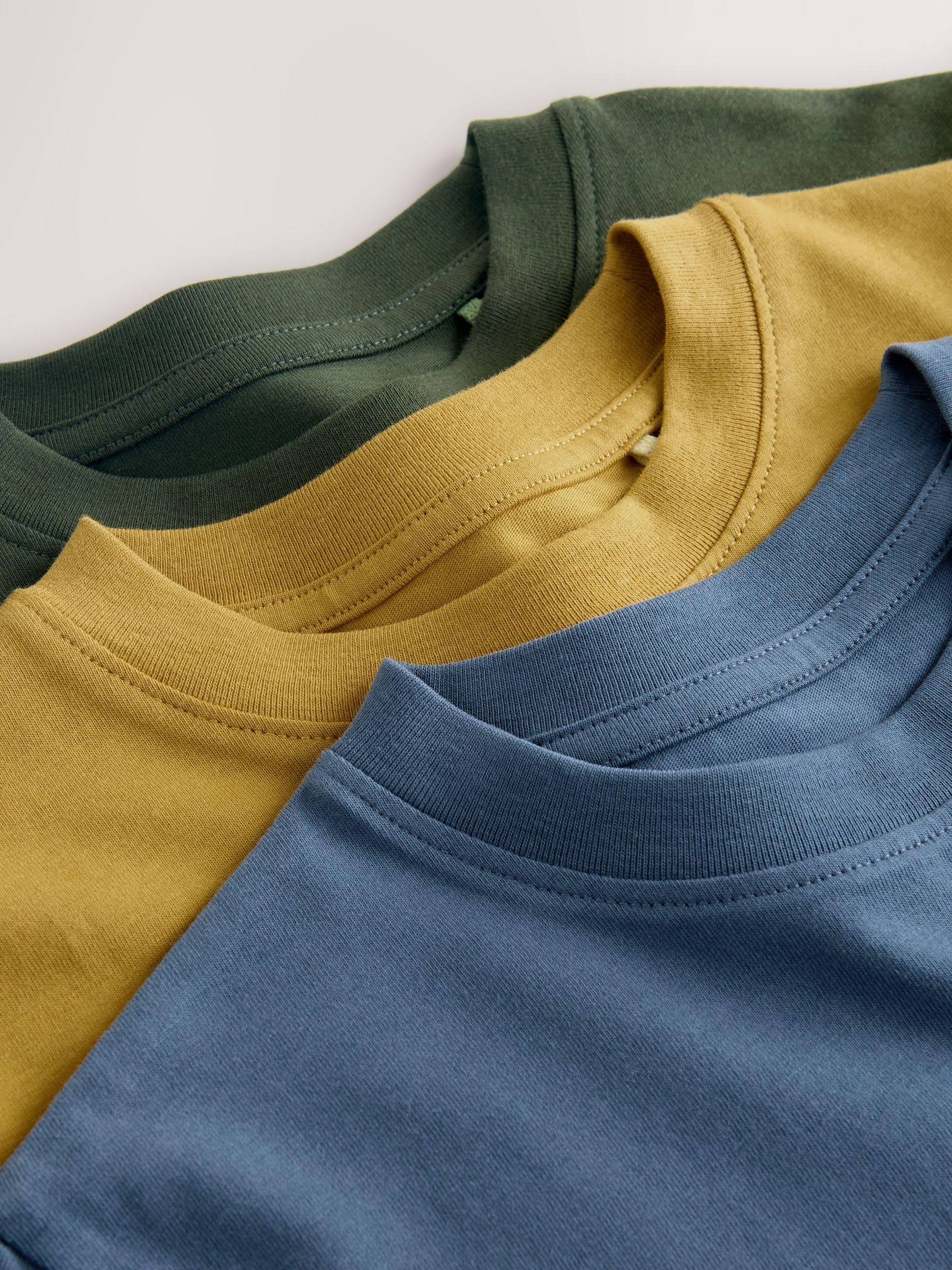 Next 3 t-shirt bimbo 116 maniche corte cotone con stampa