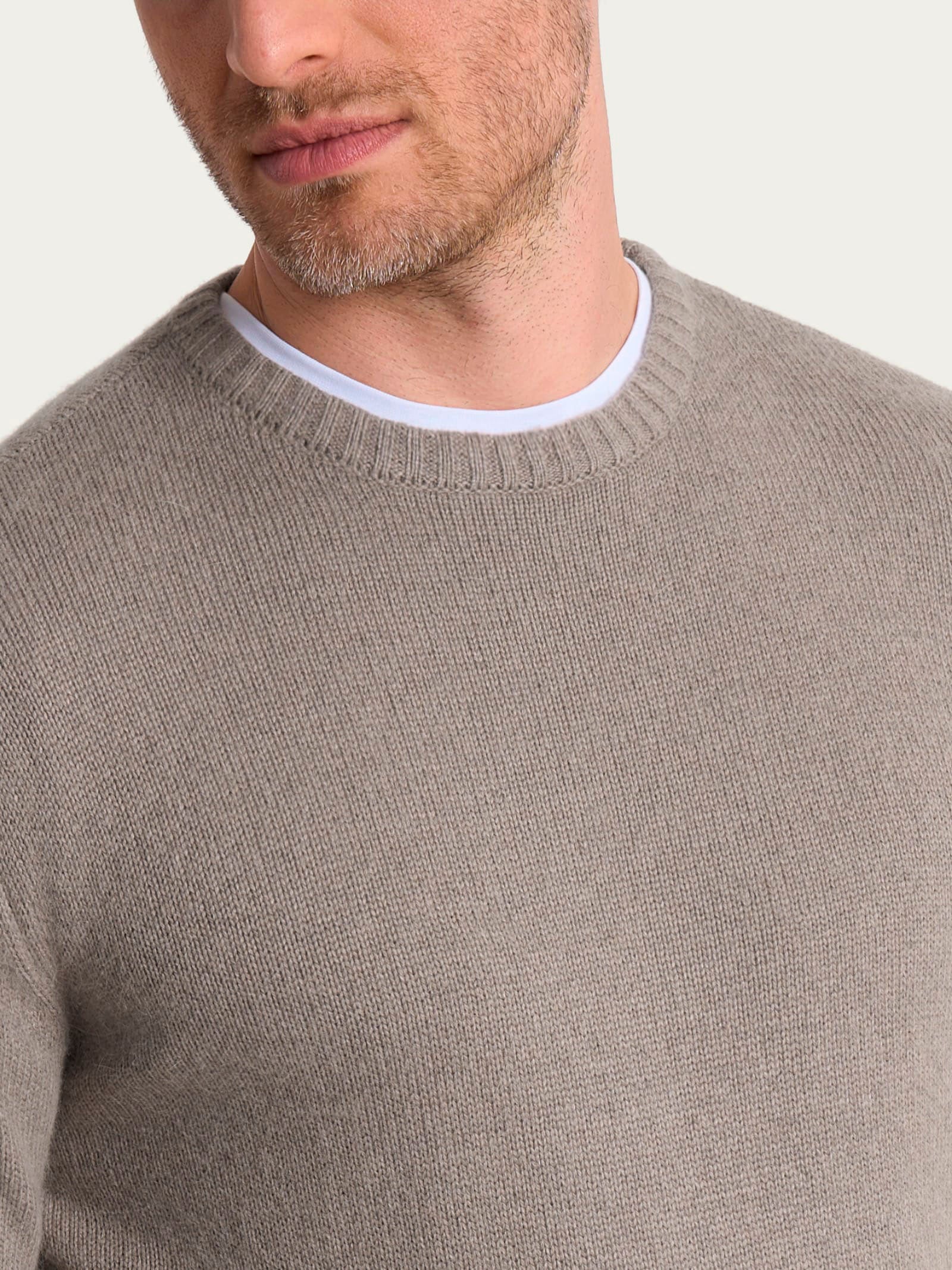 Ragno Natural Soft pull girocollo Glace Mel. misto viscosa