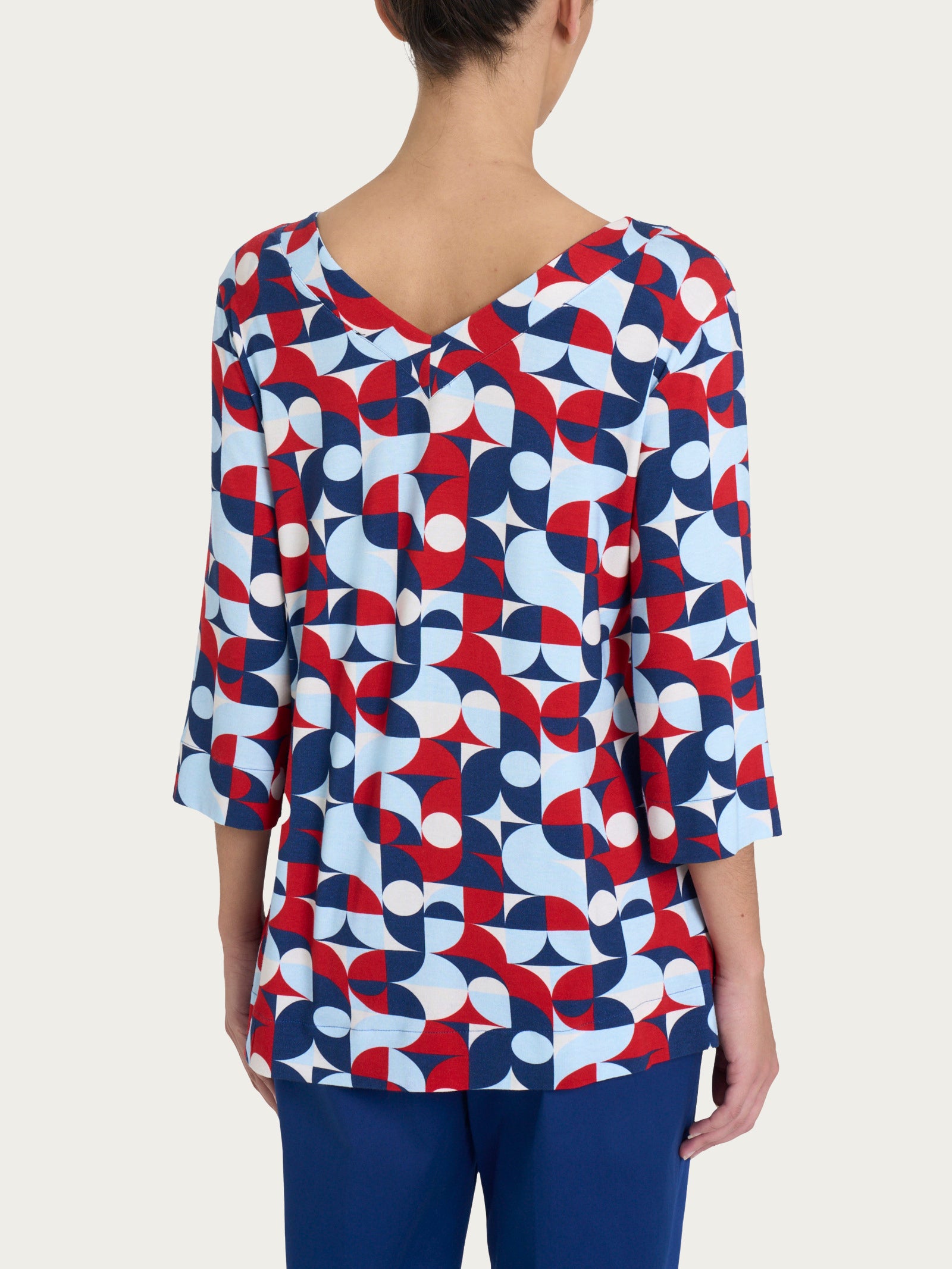Ragno Viscosa Summer Blusa Scollo V Skyway blusa viscosa