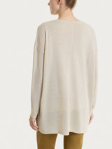 Ragno Crêpe Lurex cardigan aperto Champignon luminoso