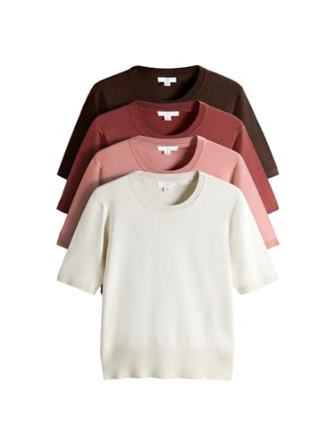 Geo Next The Set t-shirt donna girocollo 4 pezzi maglina
