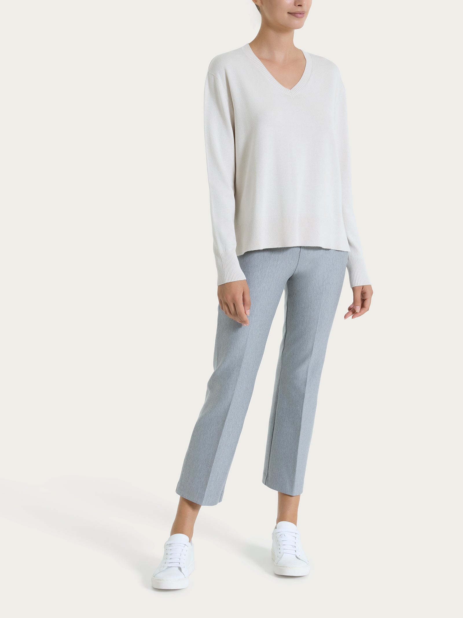Ragno Four Seasons Maglia Scollo V Champignon Boxy