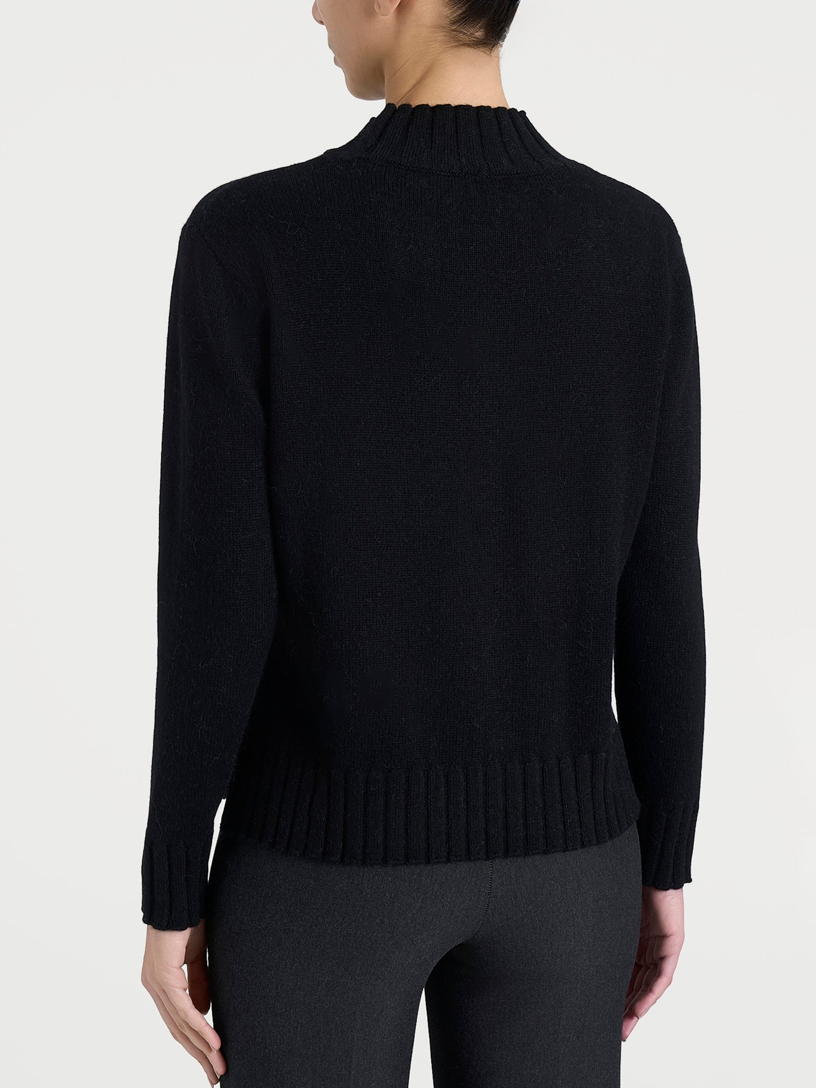 Ragno Natural Soft Lupetto Nero Donna
