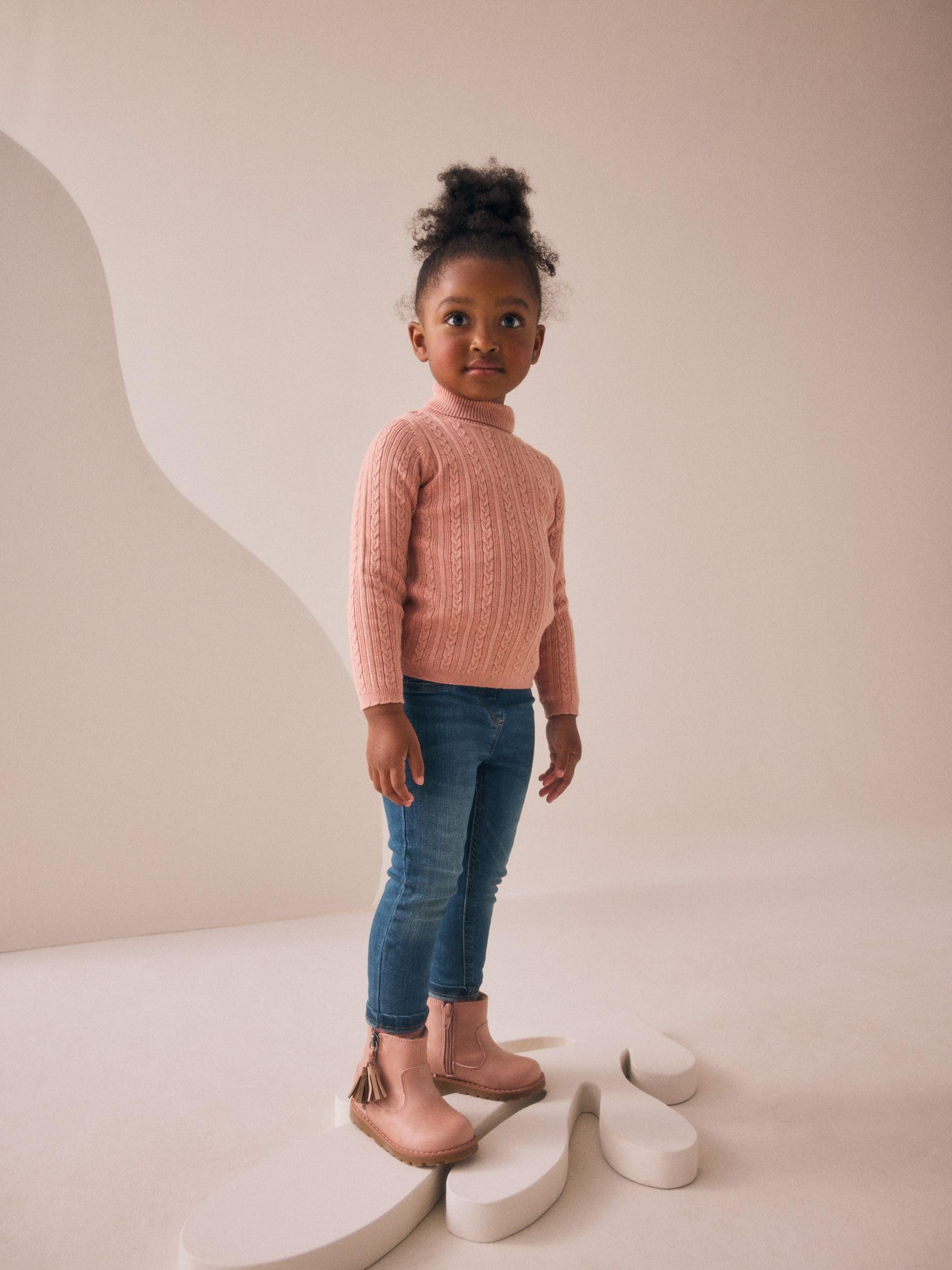 Next Maglia Collo Alto bambina morbida uso quotidiano