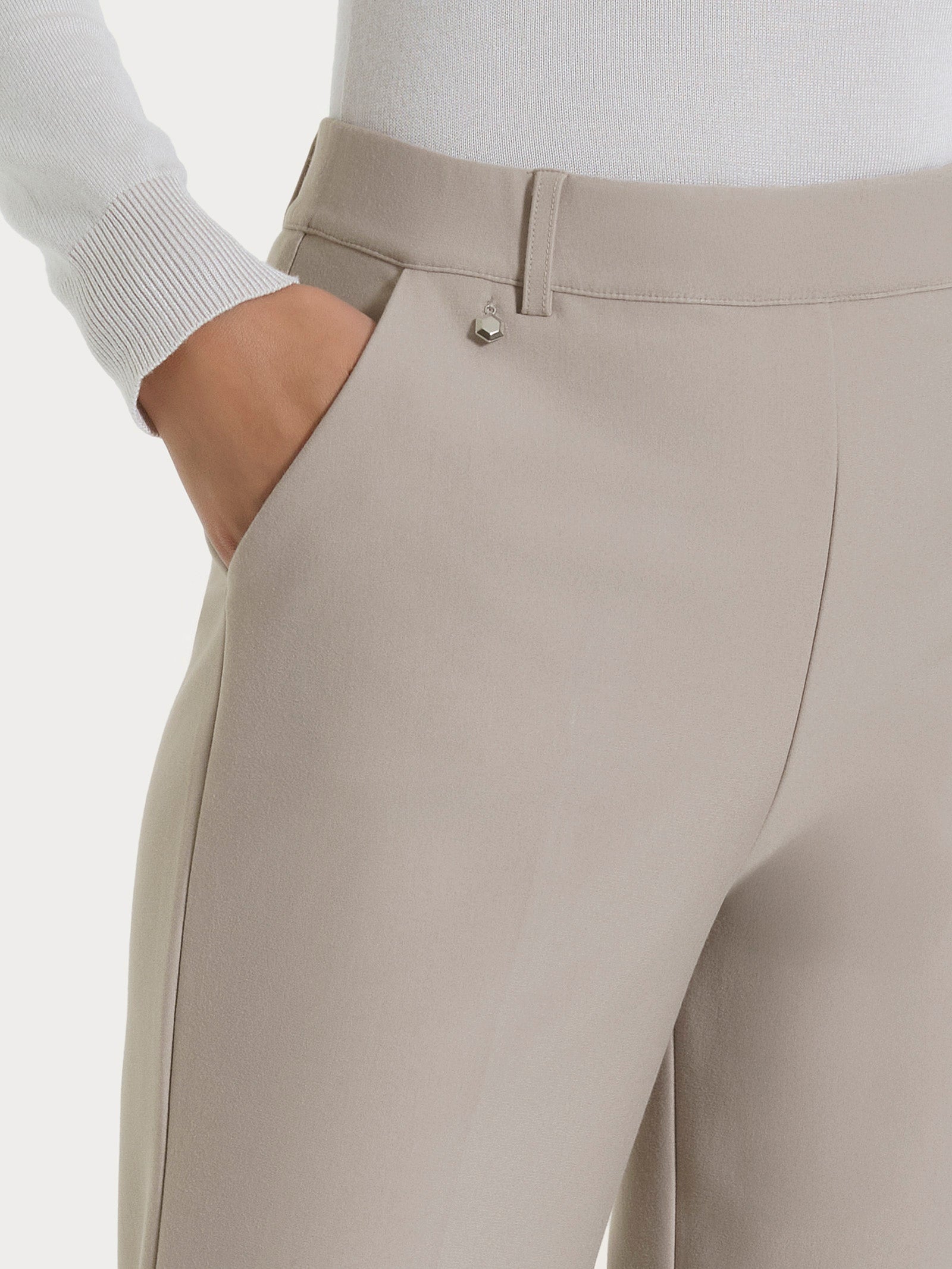 Ragno The Wide Leg Pantalone Ampio Compact String