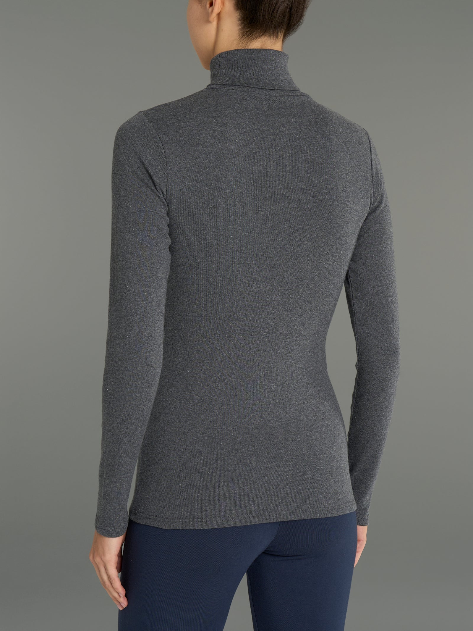 Ragno Thermo Cotton Dolcevita maglia termica piombo