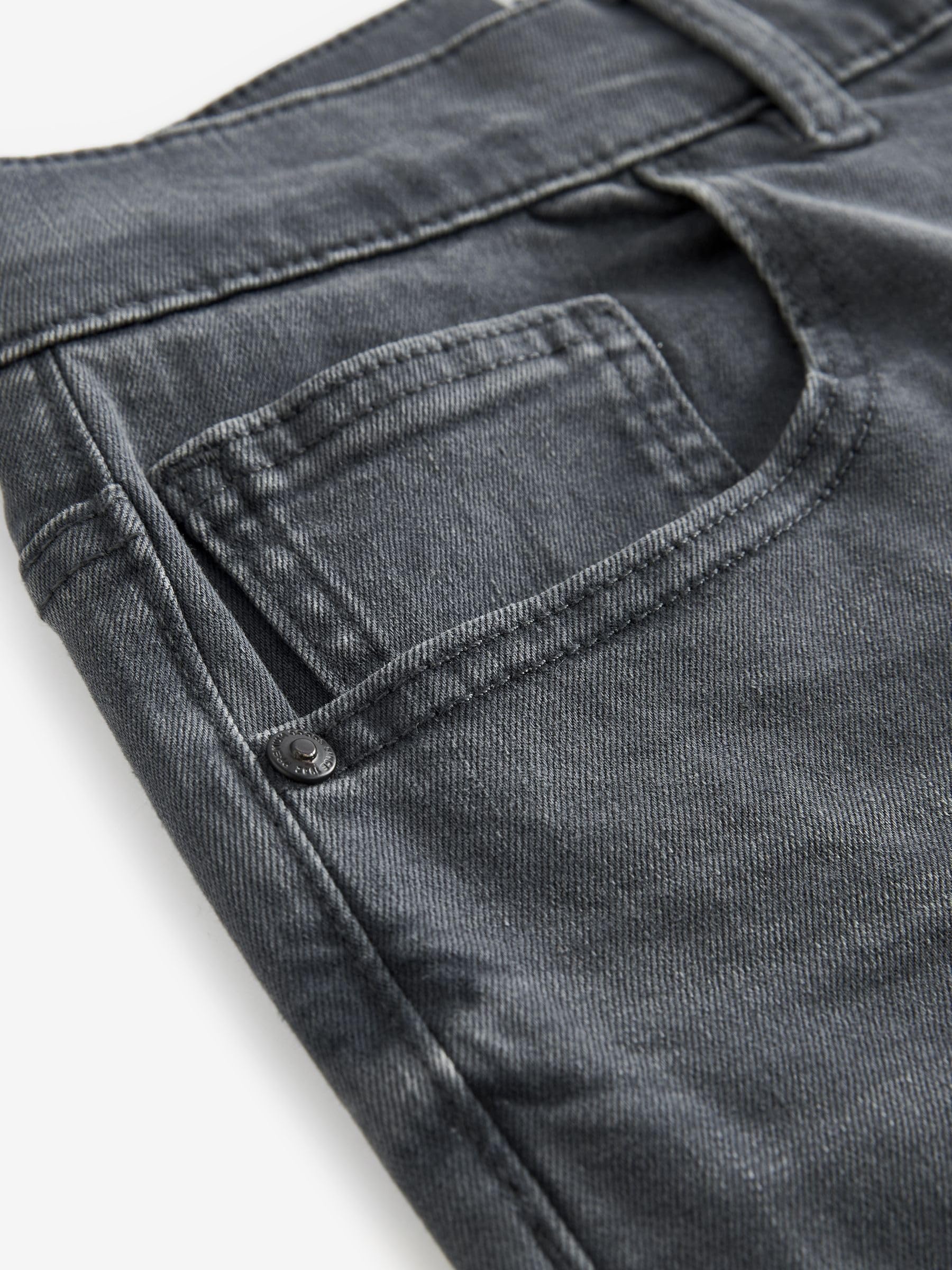 Next jeans uomo classico W38 L31 grigio carbone