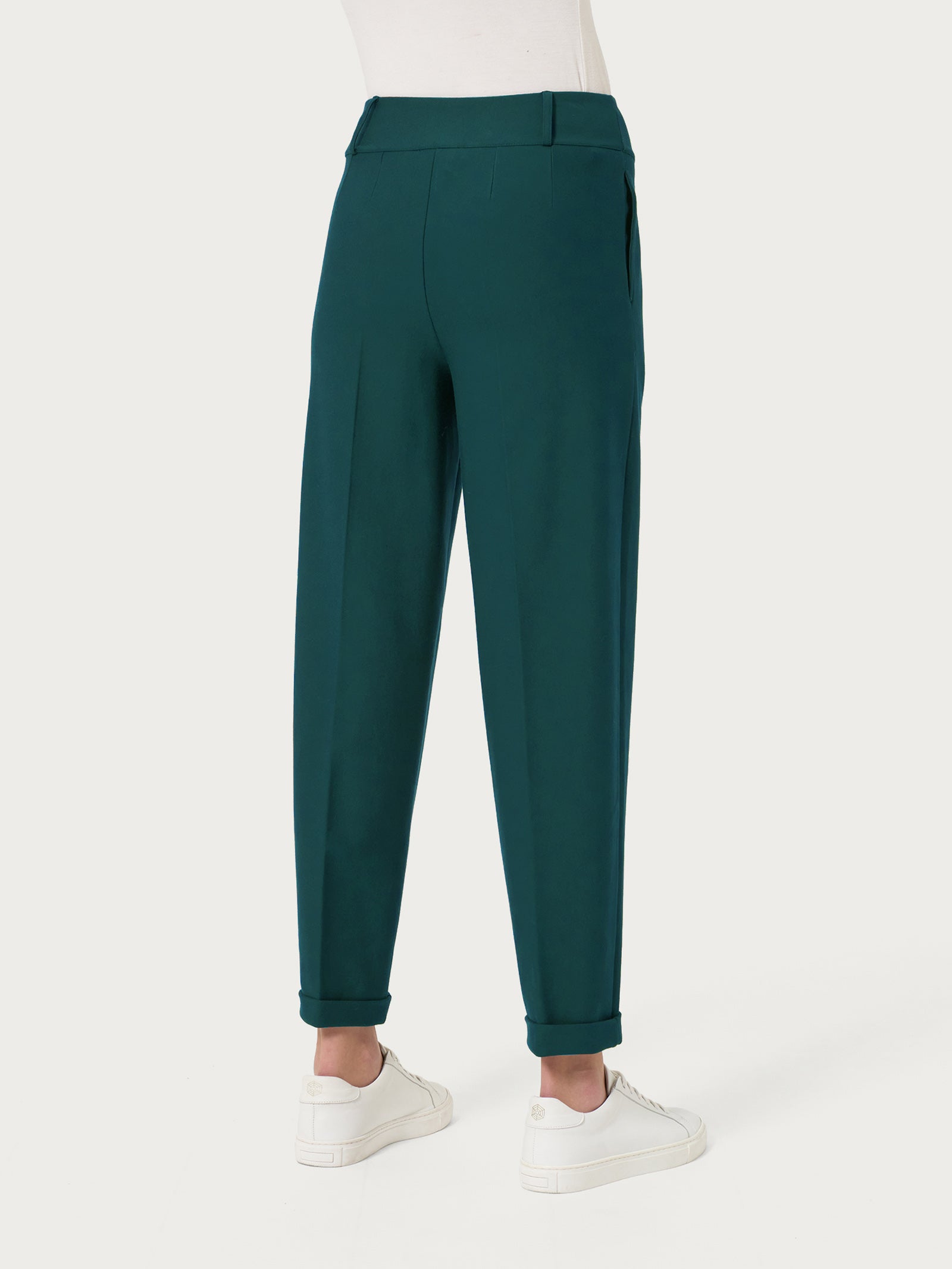 Ragno Compact Pantalone Carrot pantalone Rain Forest tasche