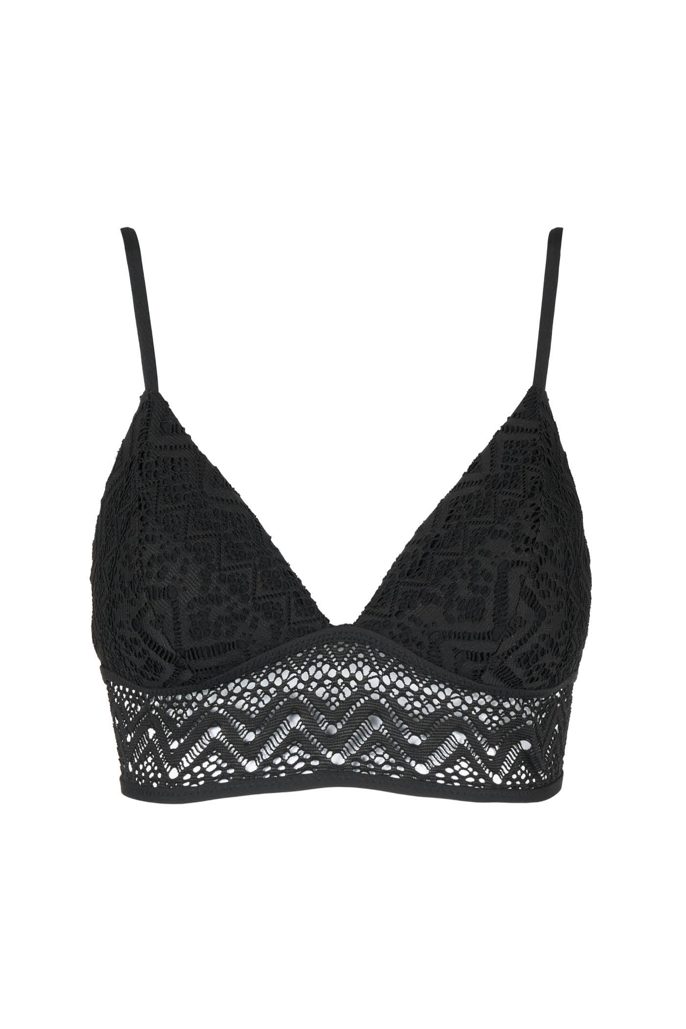 Goldenpoint Delfi top bikini triangolo fisso tinta unita