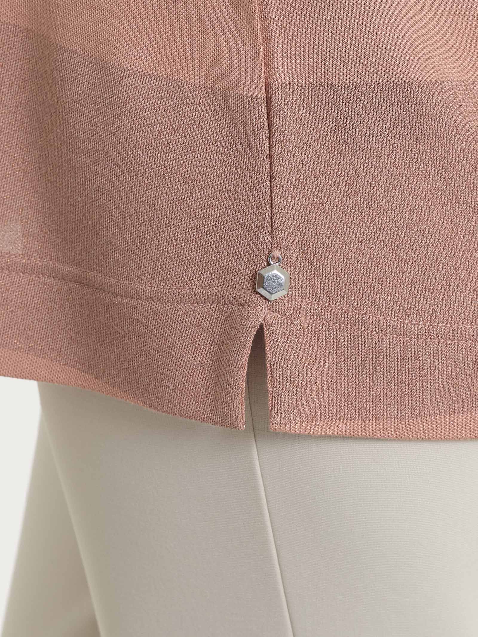 Ragno Summer Light Maglietta Barchetta Righe Cork Lurex 3/4