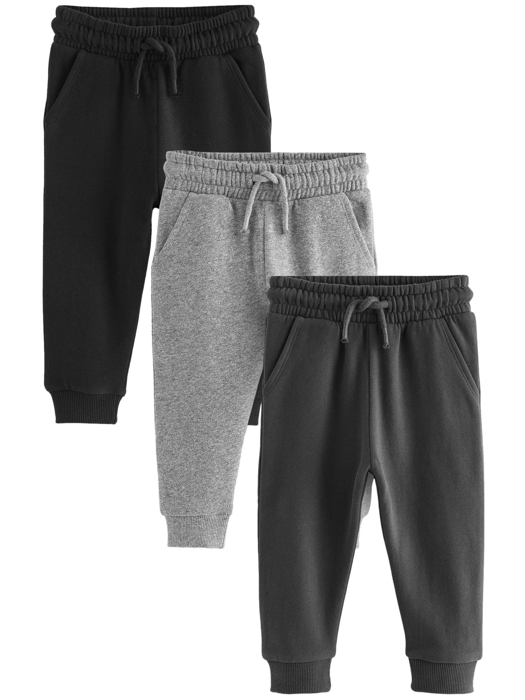 Next Pantaloni Jogging Bimbo 68-74 Confezione da 3 Morbidi