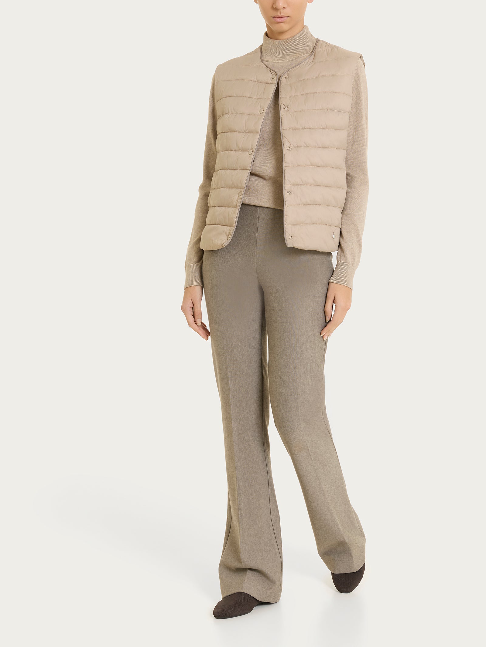 Ragno Ultralight Piumino gilet smanicato grigio Glace'