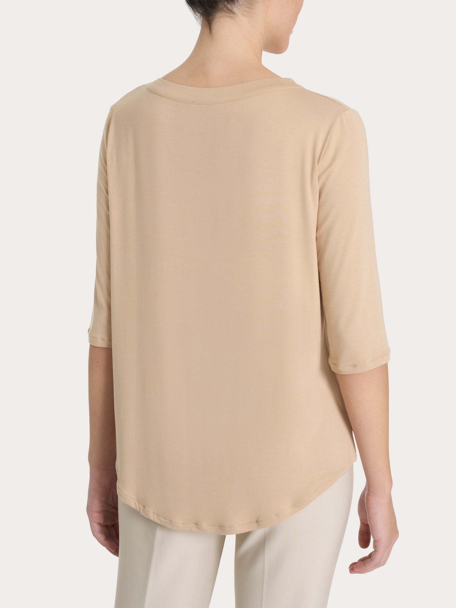Ragno Summer maglietta girocollo viscosa irish cream