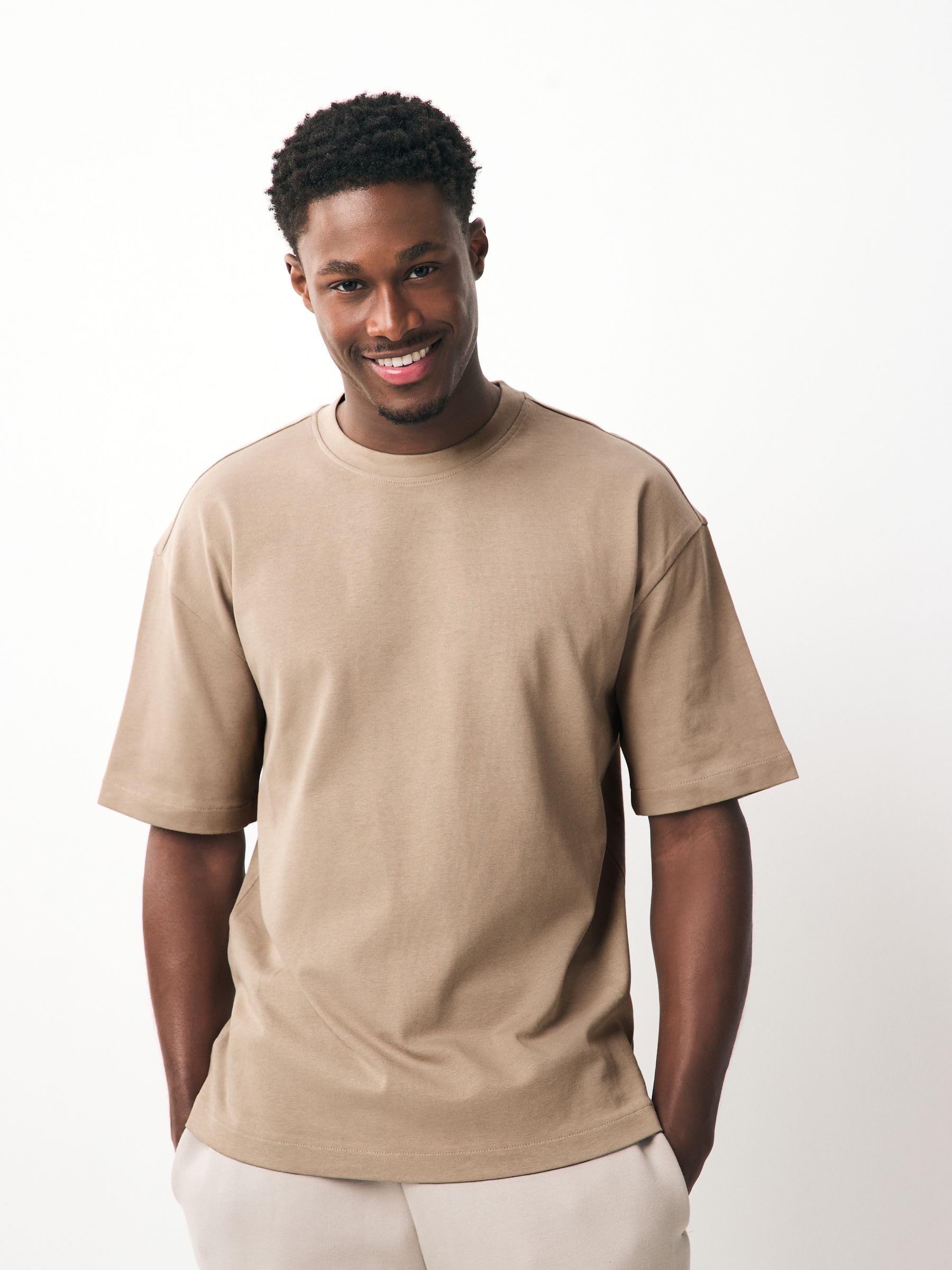 Next T-shirt Uomo 100% Cotone Confezione 5 Pezzi Taglia L