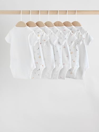 Next Body Neonato Maniche Corte Cotone Confezione da 7 86-92