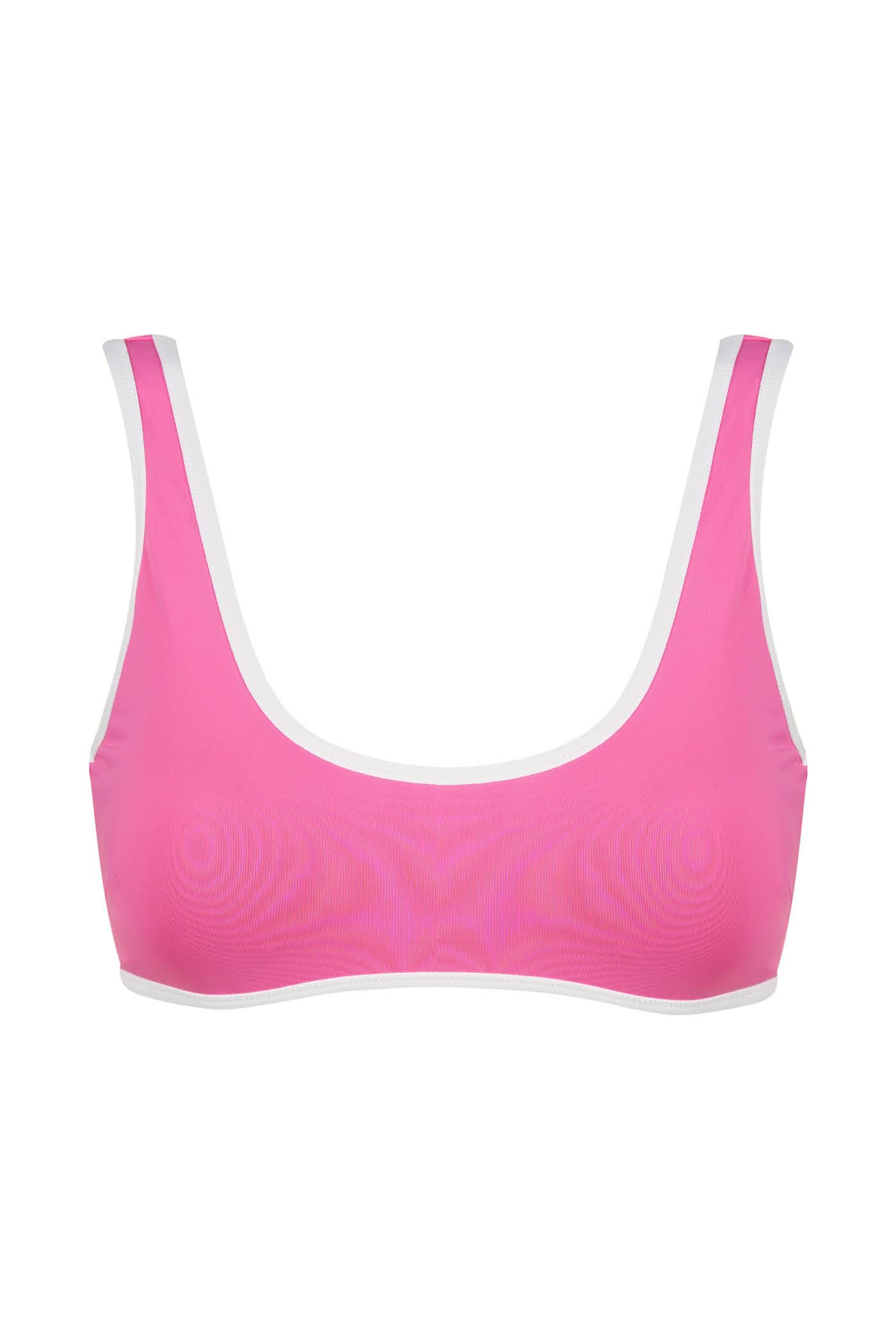 Goldenpoint Bubble Gum top bikini brassiere microfibra