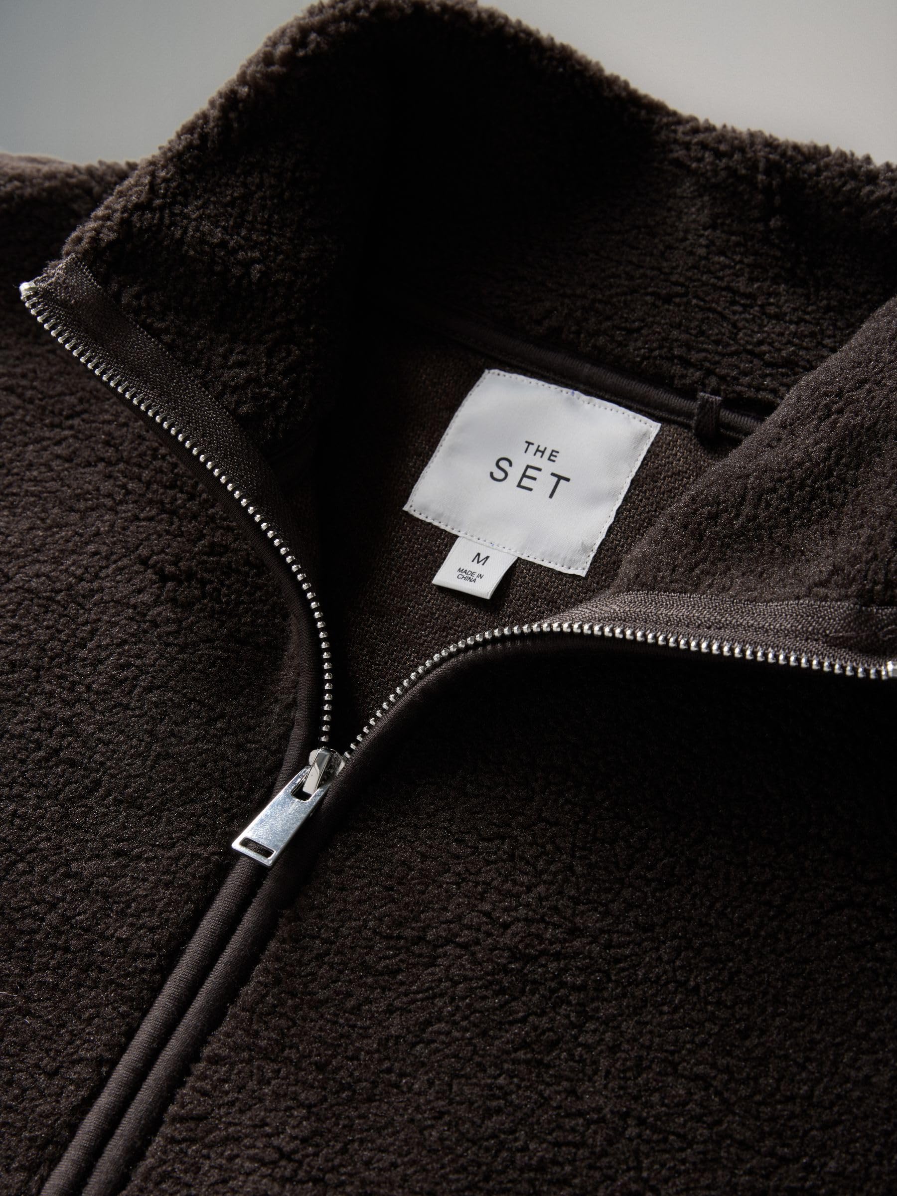 Geo Next The Set 2 maglie sherpa zip corta collo alto