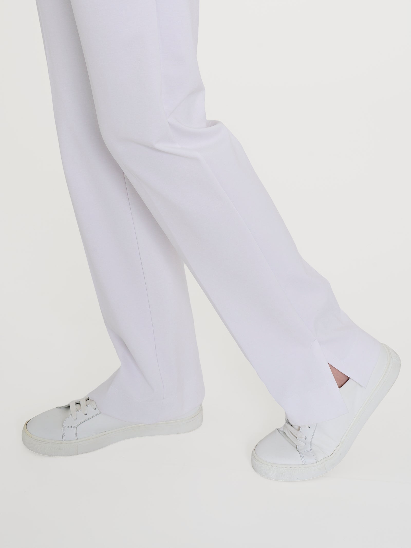Ragno Compact Light The Straight Leg Pantalone Bianco