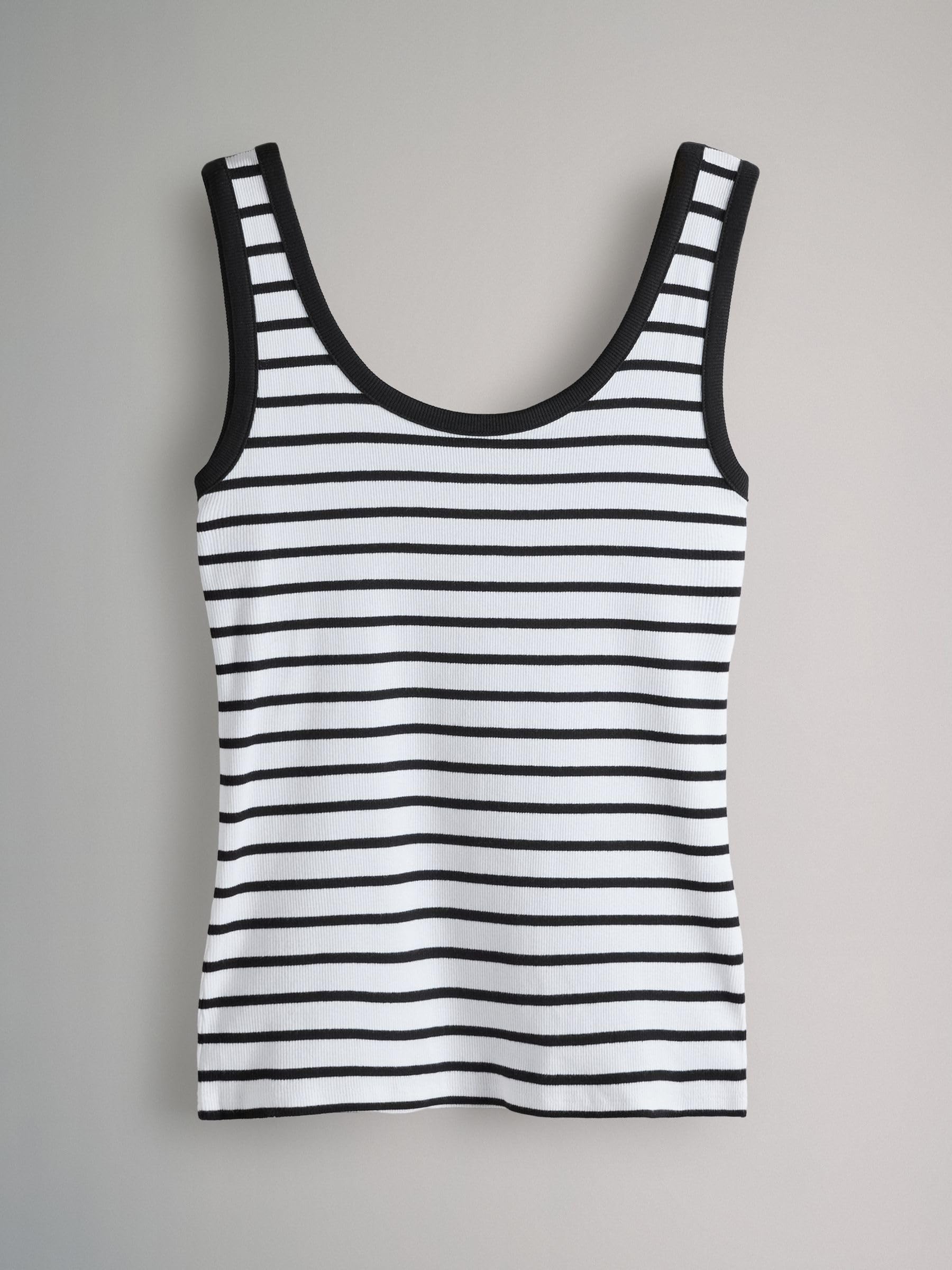 Next The Set Canotta coste slim donna confezione 5 cotone