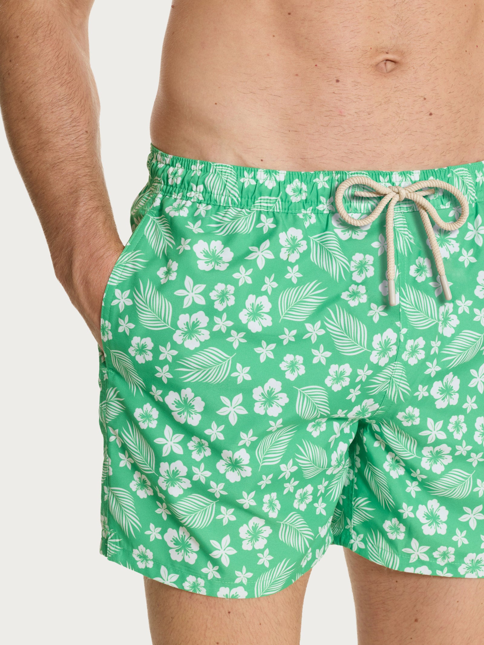 Ragno Boxer Mare Uomo Fant. Vibrant Green Tasche Laterali