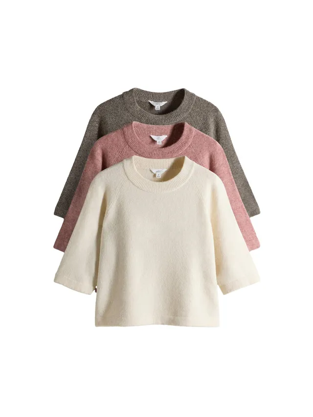 Geo Next The Set maglione girocollo lana confezione 3 pezzi